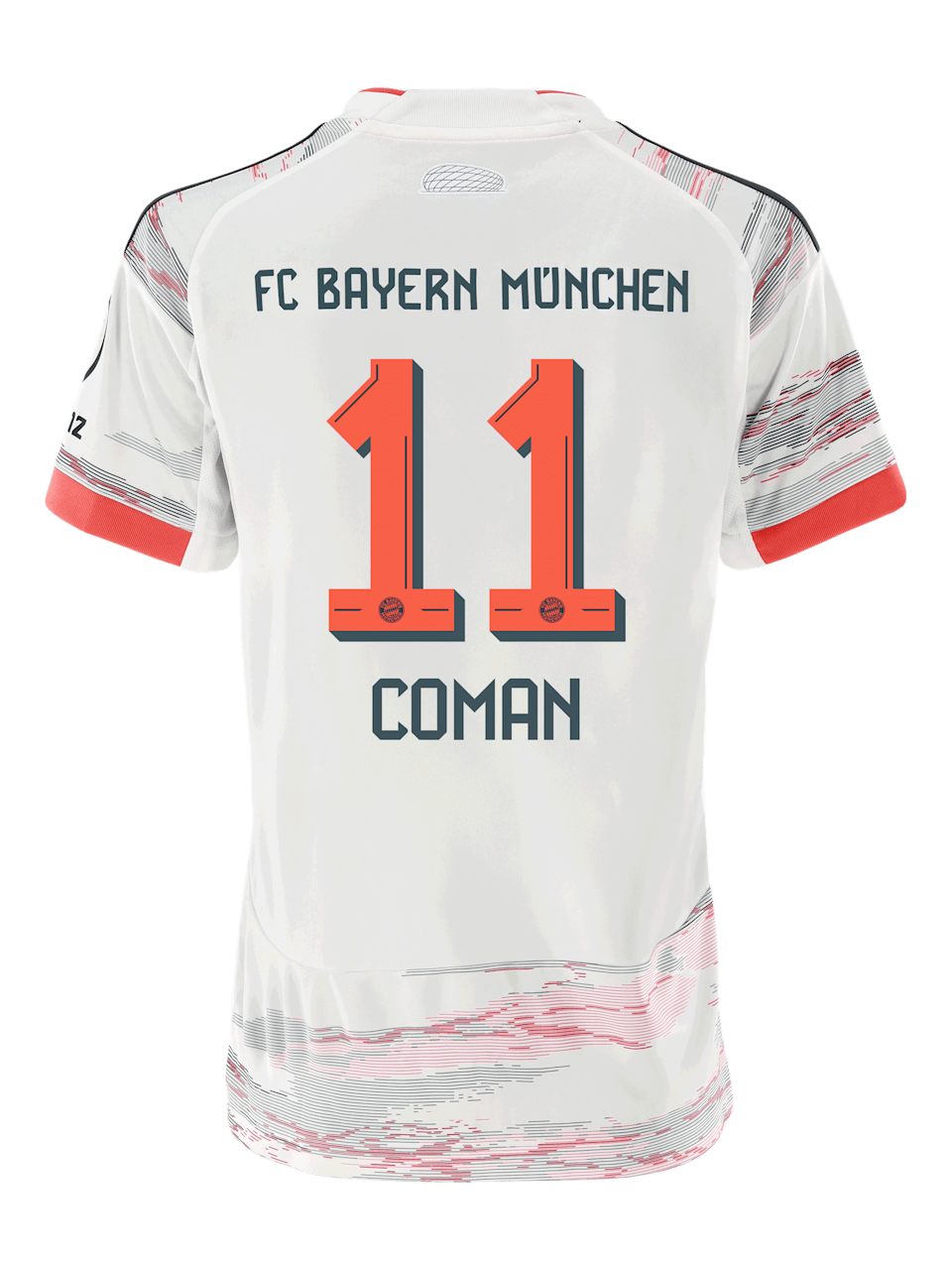 Kingsley Coman Women Away Jersey 25-26 1
