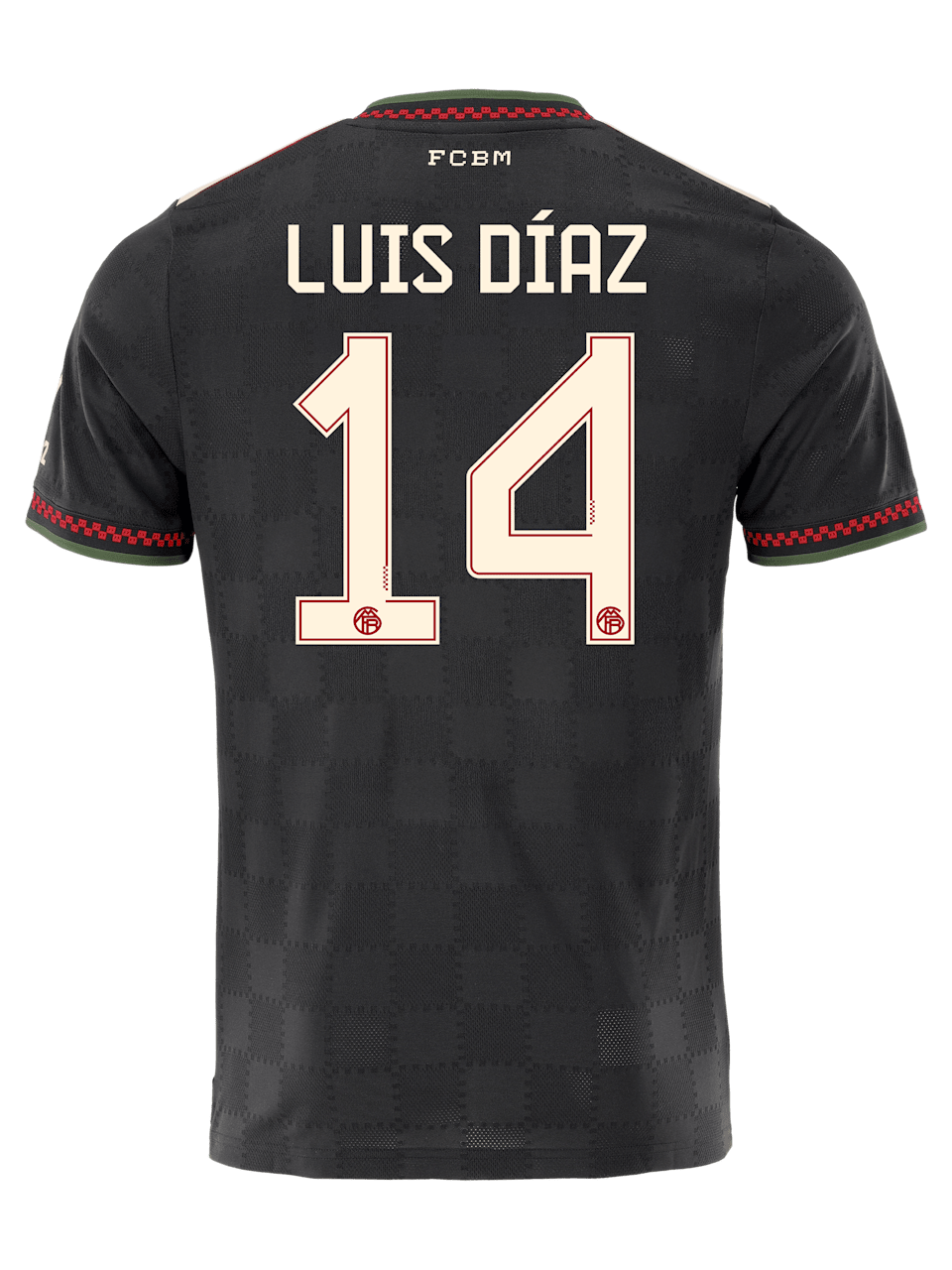 Luis Díaz Herren Authentic Trikot UCL 25-26 1