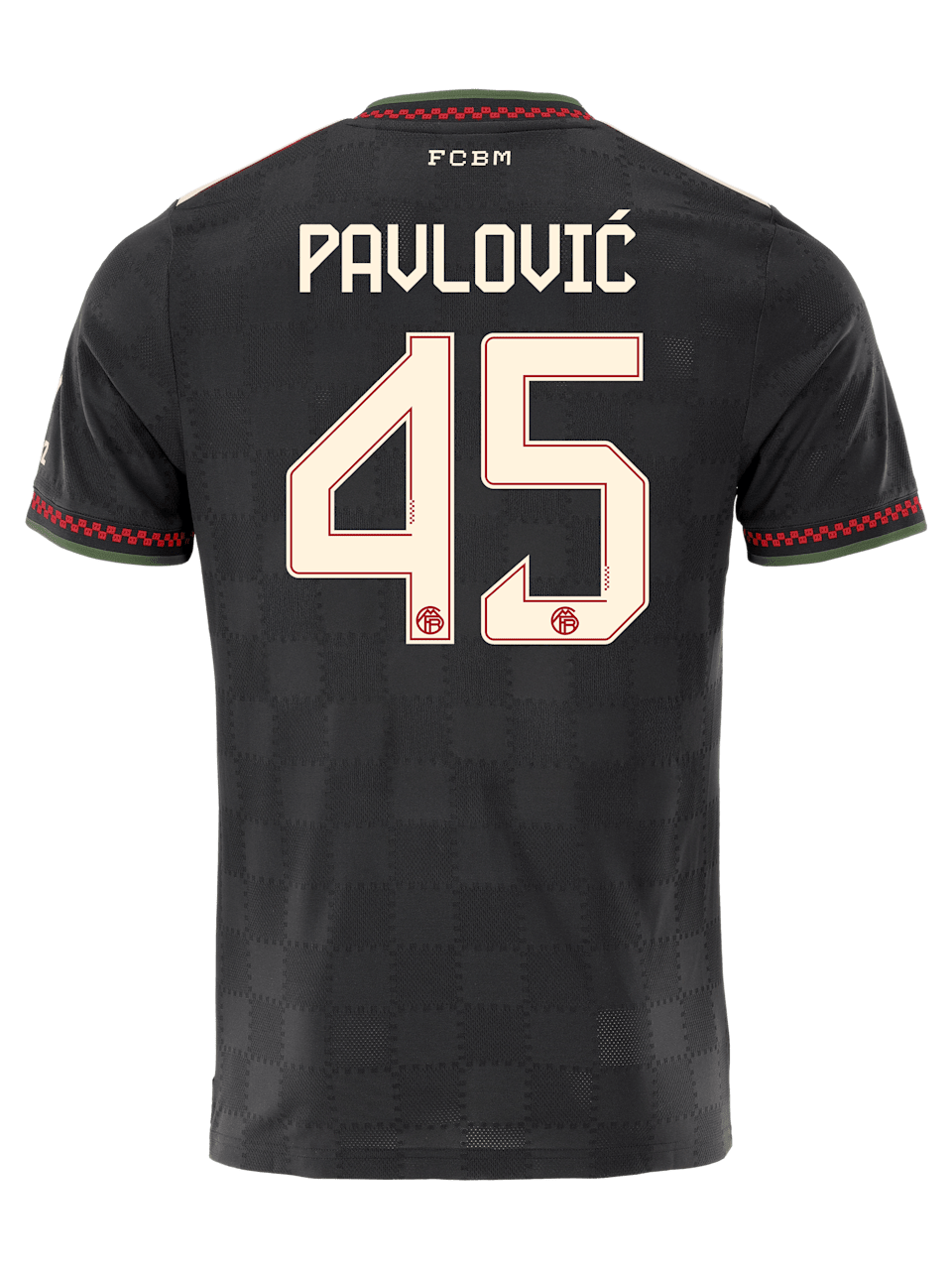 Aleksandar Pavlović Men Authentic UCL Jersey 25-26 1