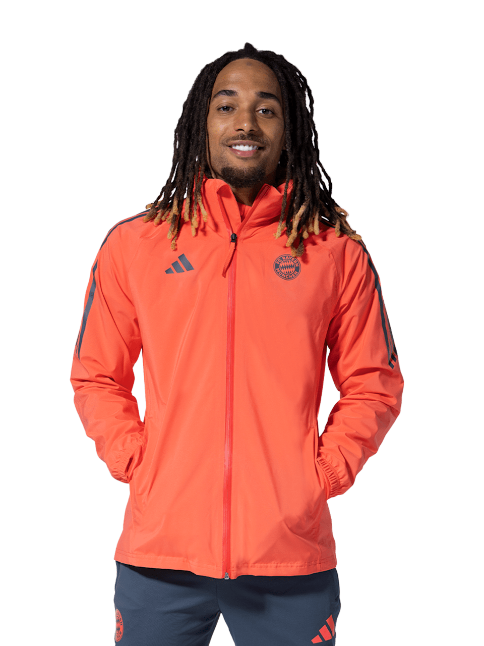 Unisex Teamline rain jacket 1