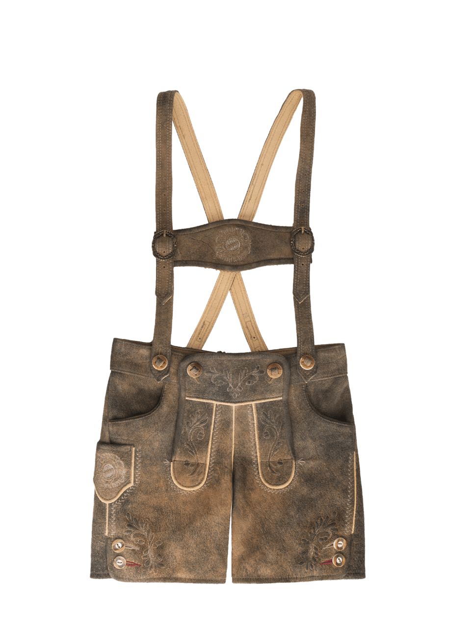 Kinder Lederhose mit Träger 1
