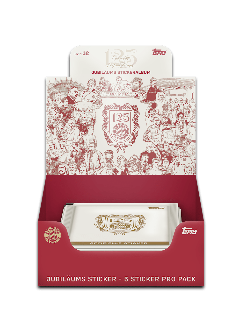 150 Jubiläumssticker Box 1