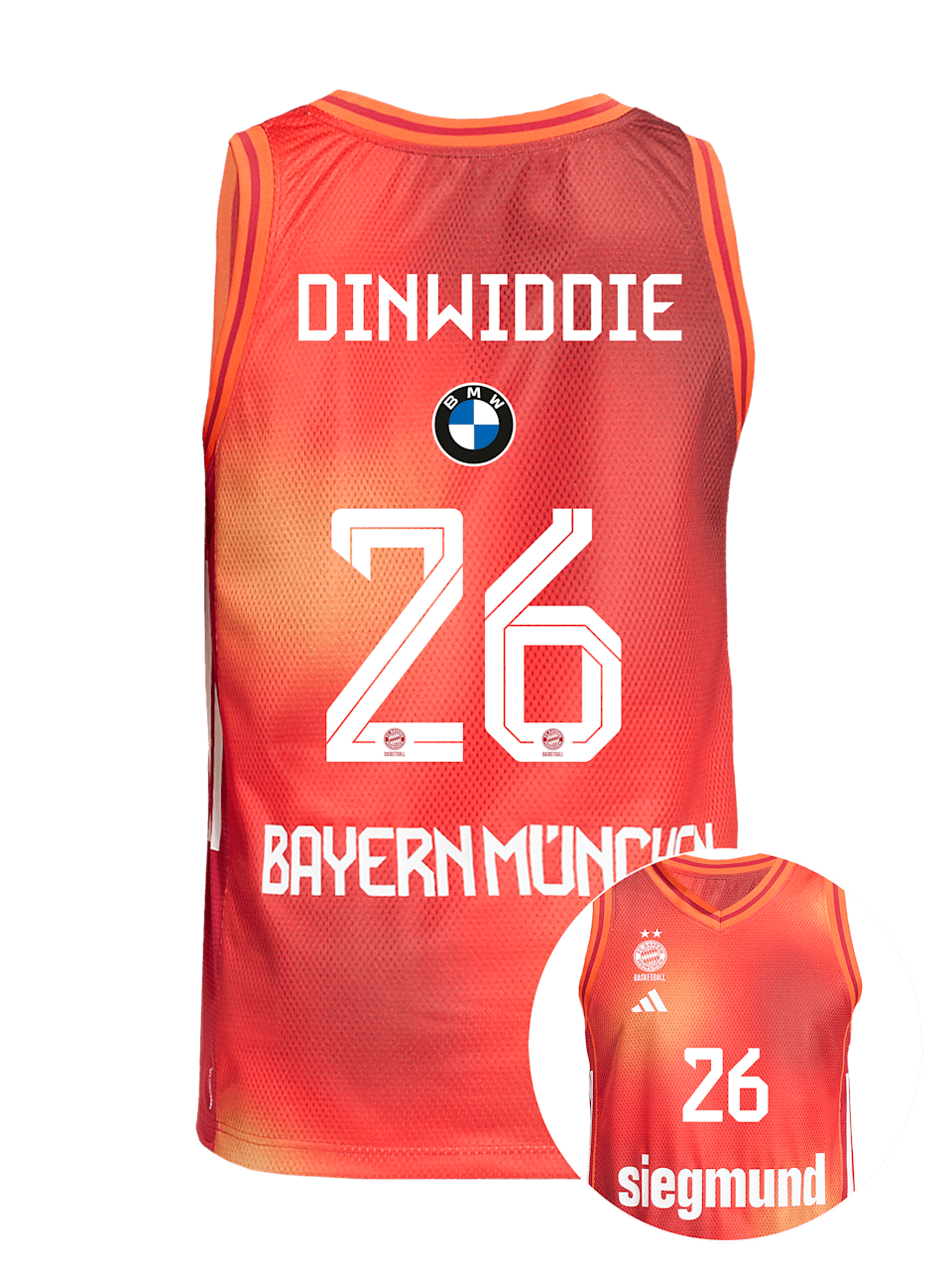 Kids Basketball Auth.Trikot Home 25-26 1