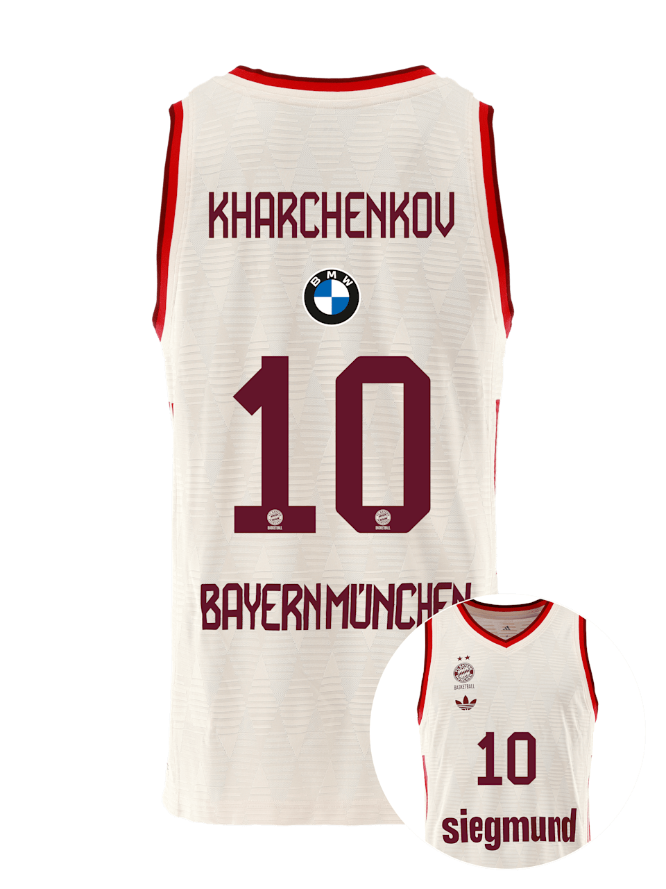 Kids Basketball Auth. Trikot Away 25-26 1