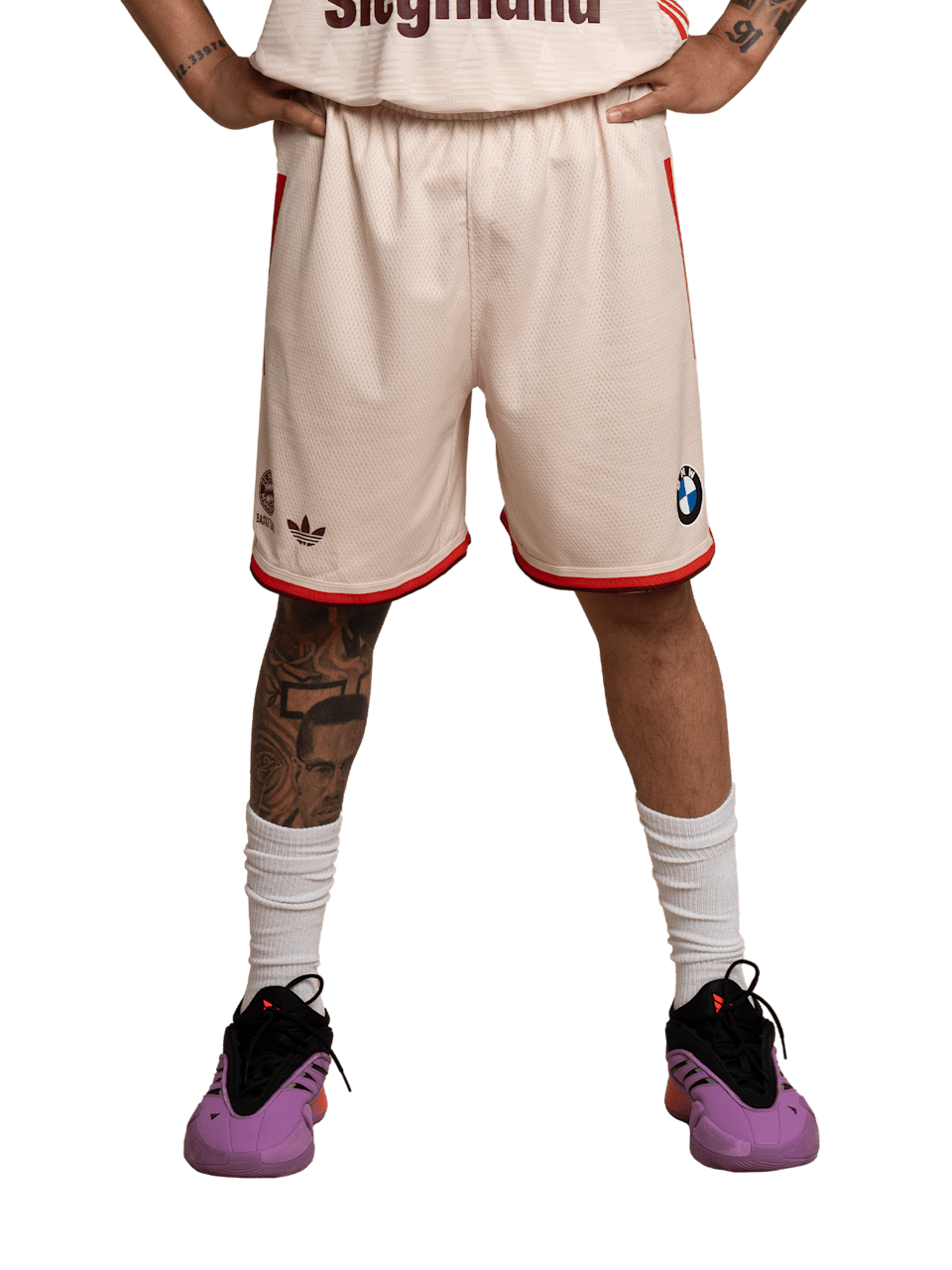 Herren Basketball Authentic Short Away 25-26 1