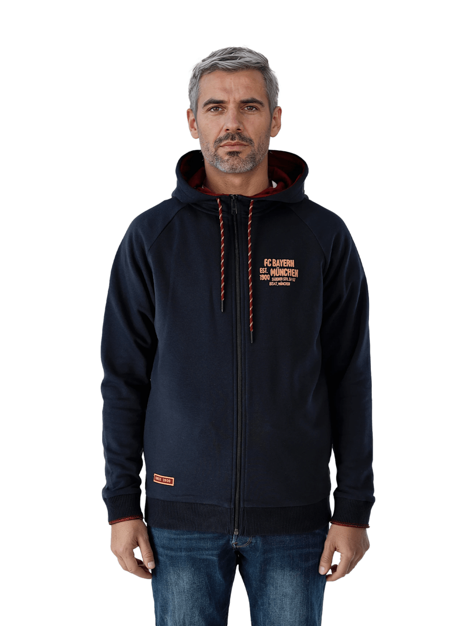 Herren Zip-Jacke Rekordmeister 1
