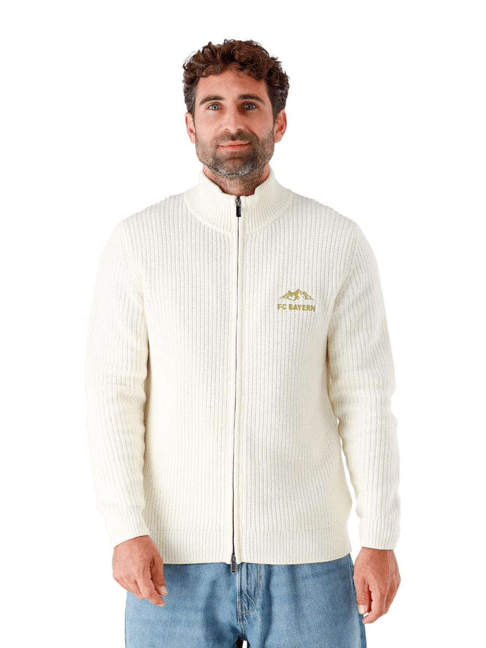 Men Strick Zip-Jacket Heimat 1