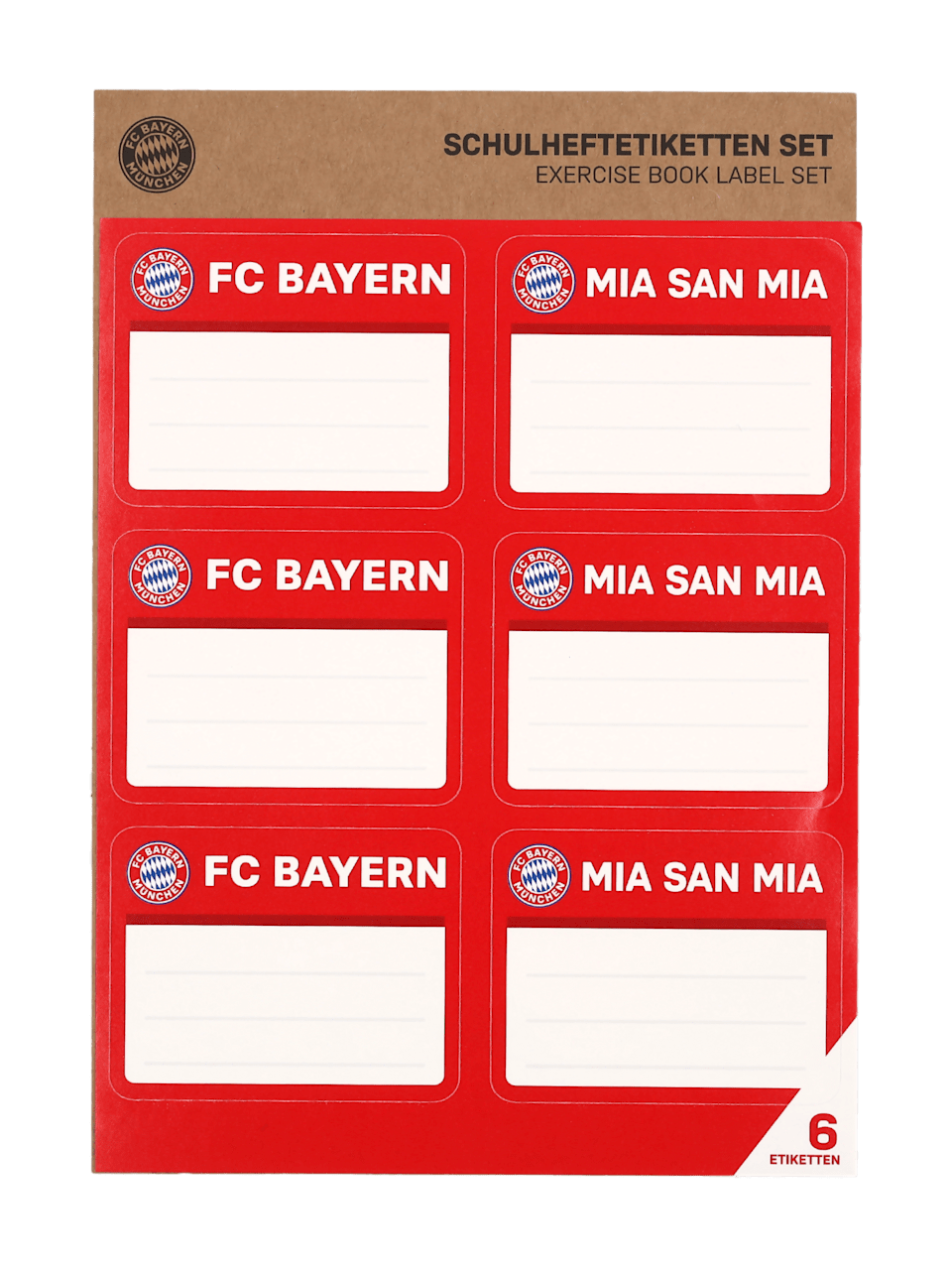 Heftetiketten Set 1
