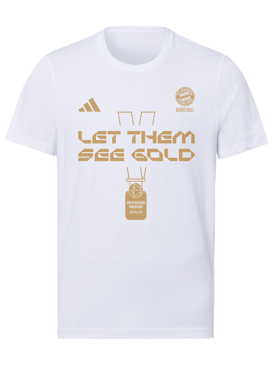 Unisex Basketball T-Shirt Deutscher Meister 25 1
