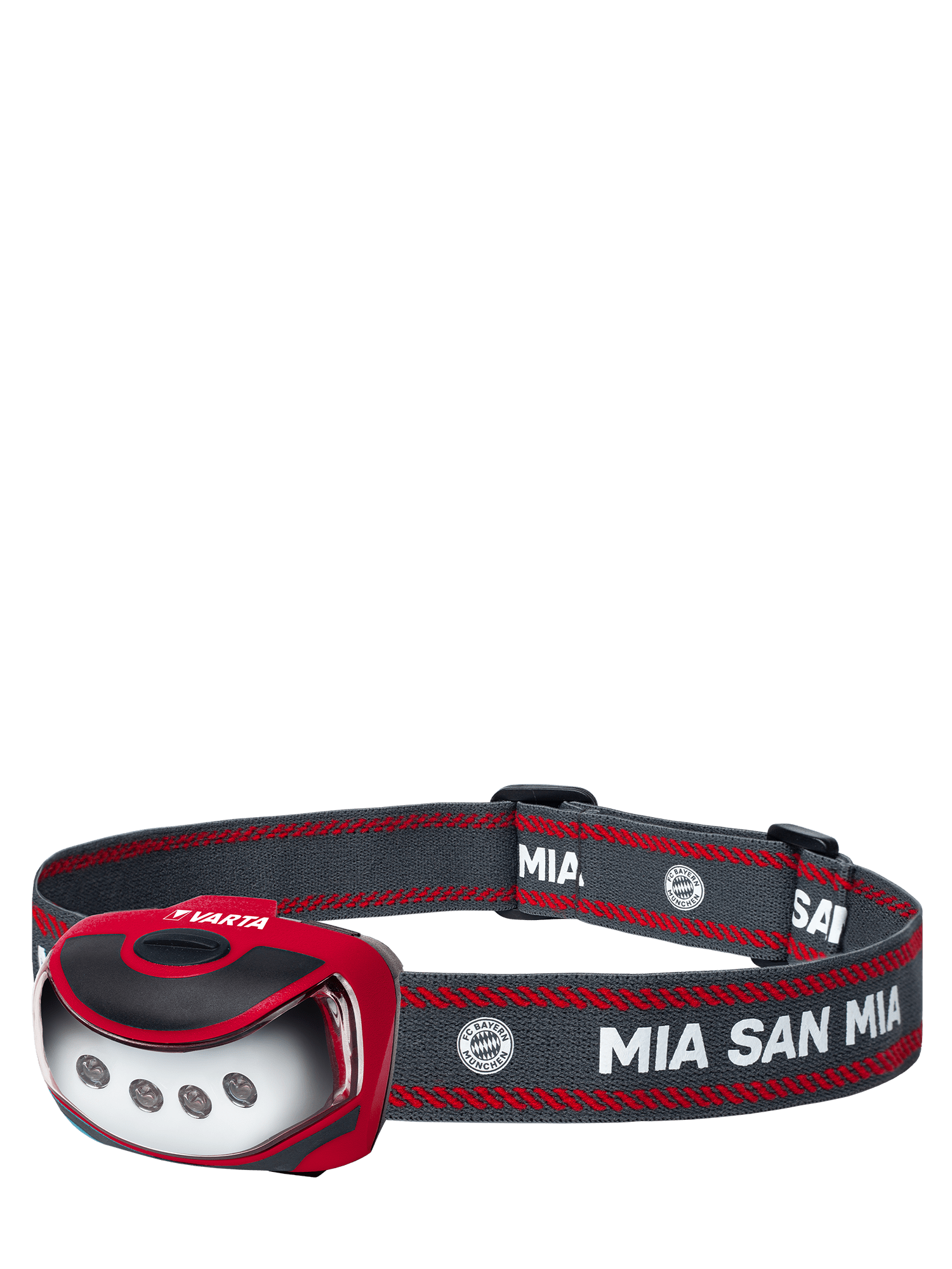 Headlamp with batteries FC Bayern Official FC Bayern Munich Store