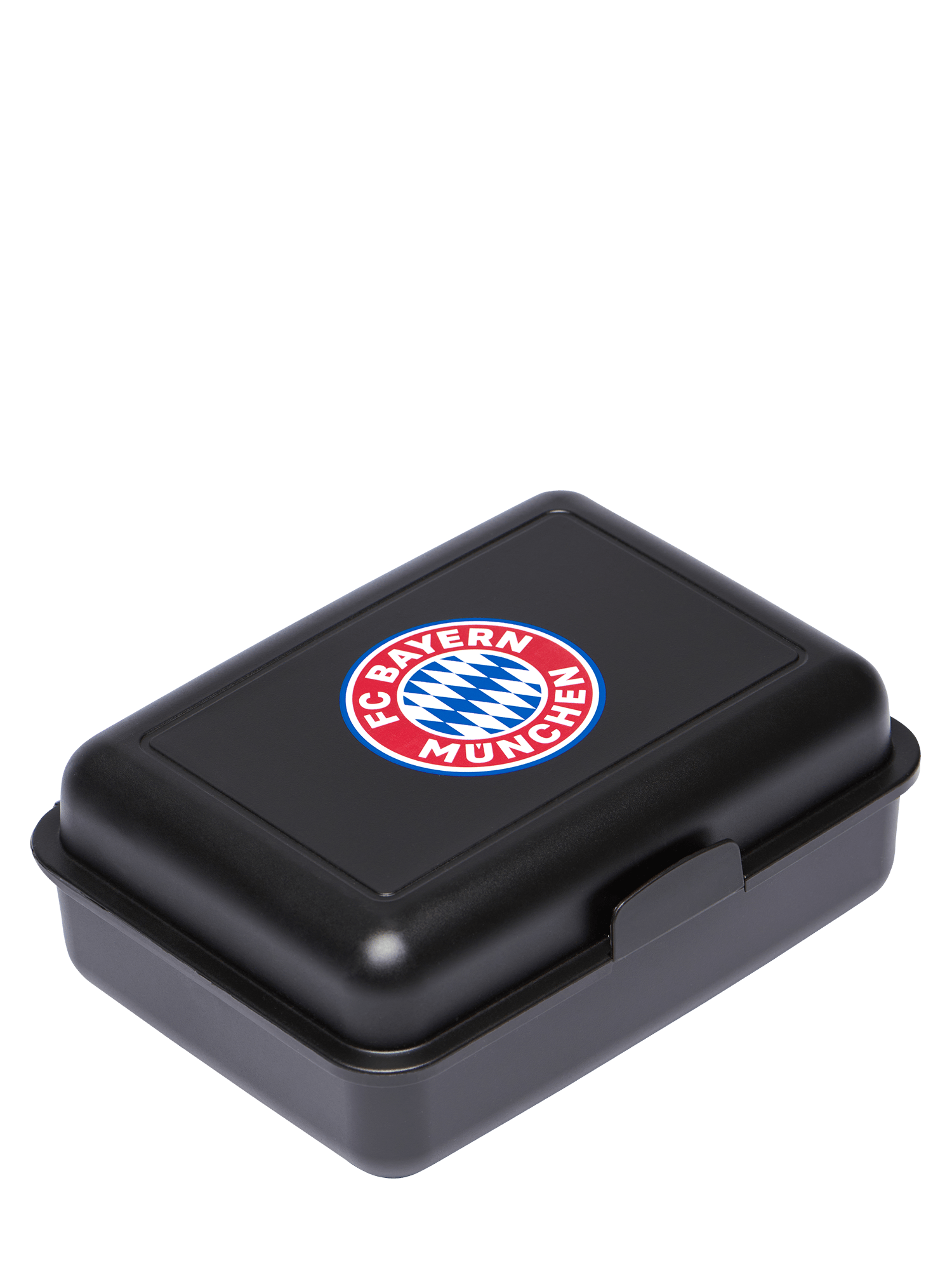 Boîte à Sandwich FC Bayern München - Noire Avec Logo Imprimé, Lavable Au Lave-vaisselle
