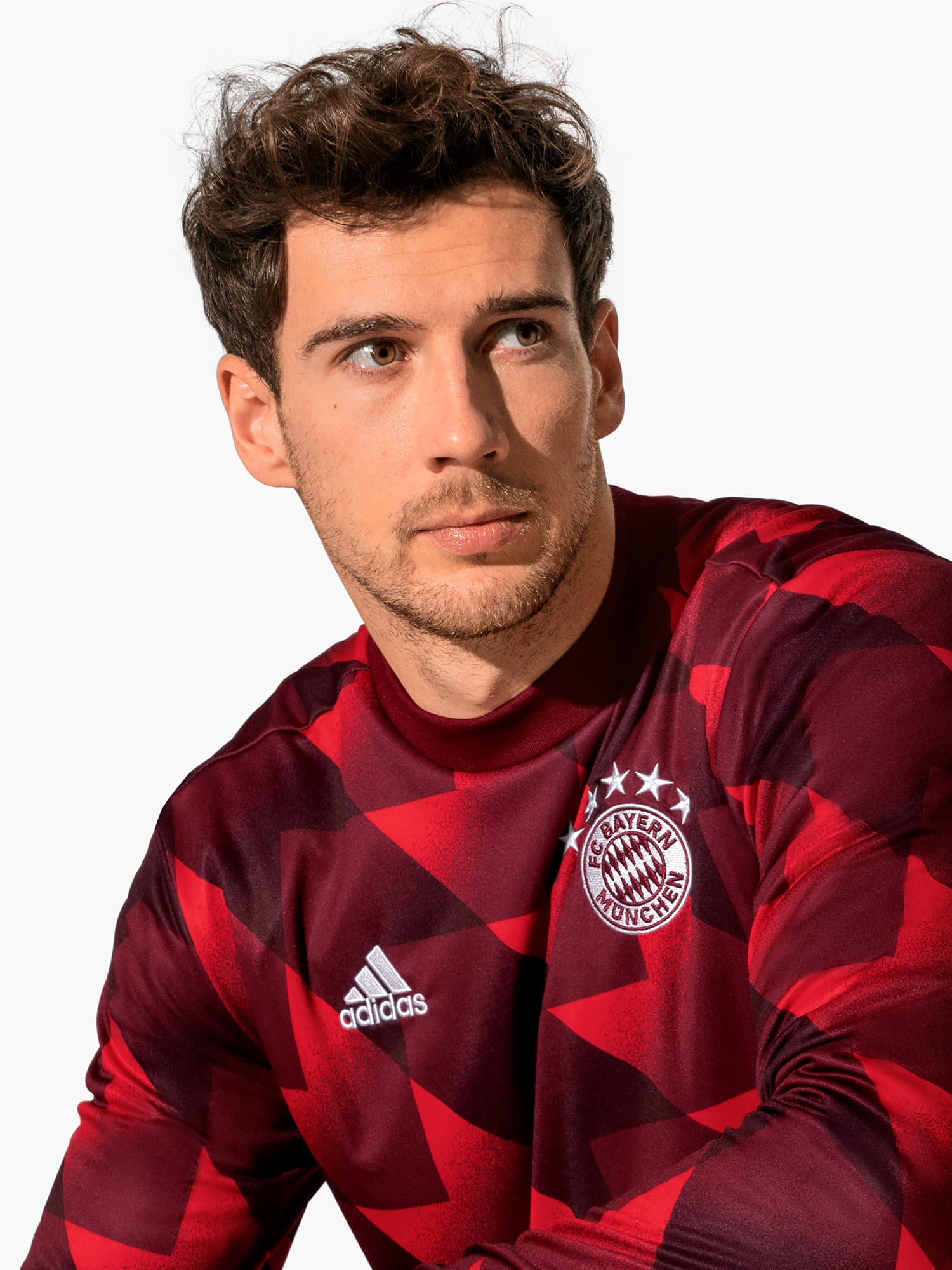 Herren Pre Match WarmTop 2223 rot Offizieller FC Bayern Store