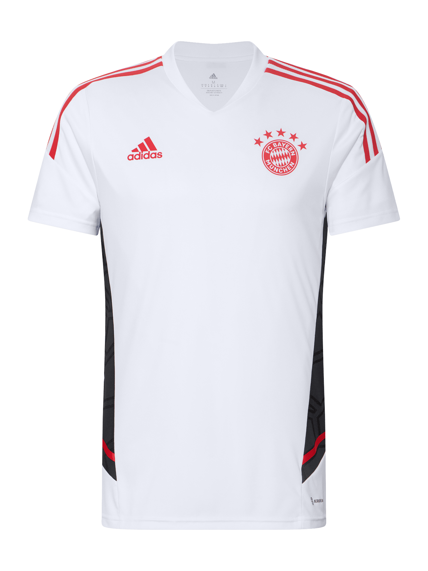 Herren Trainingsshirt Teamline weiB FC Bayern Monaco Store