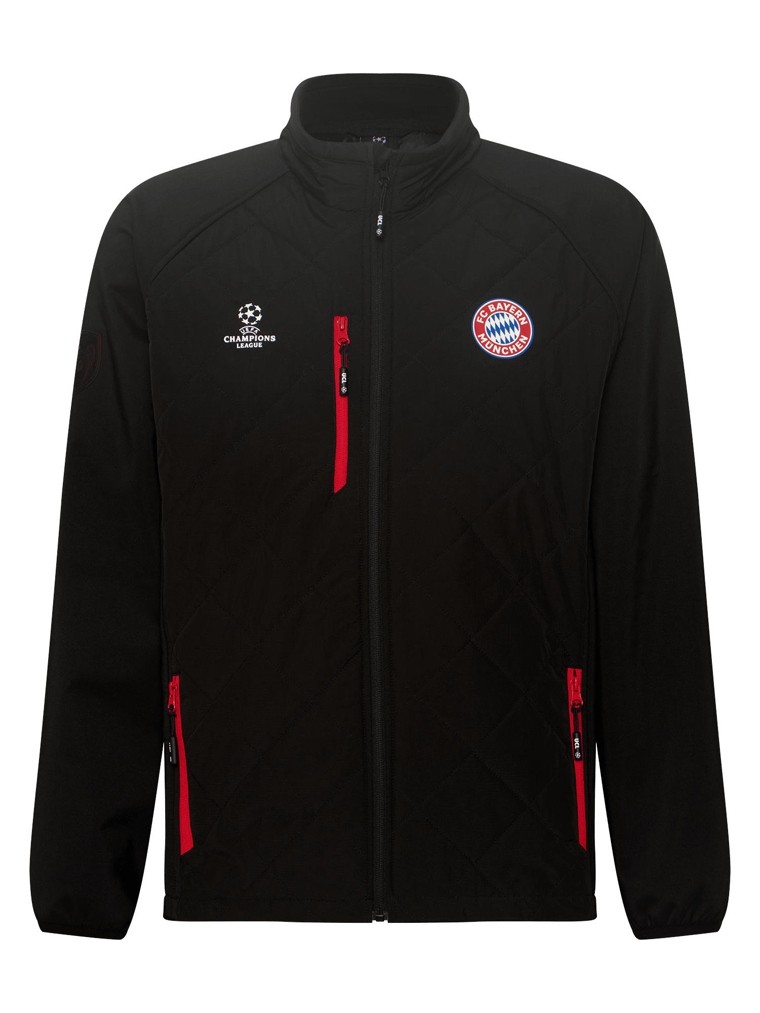 Herren Hybridjacke UCL schwarz Offizieller FC Bayern Store