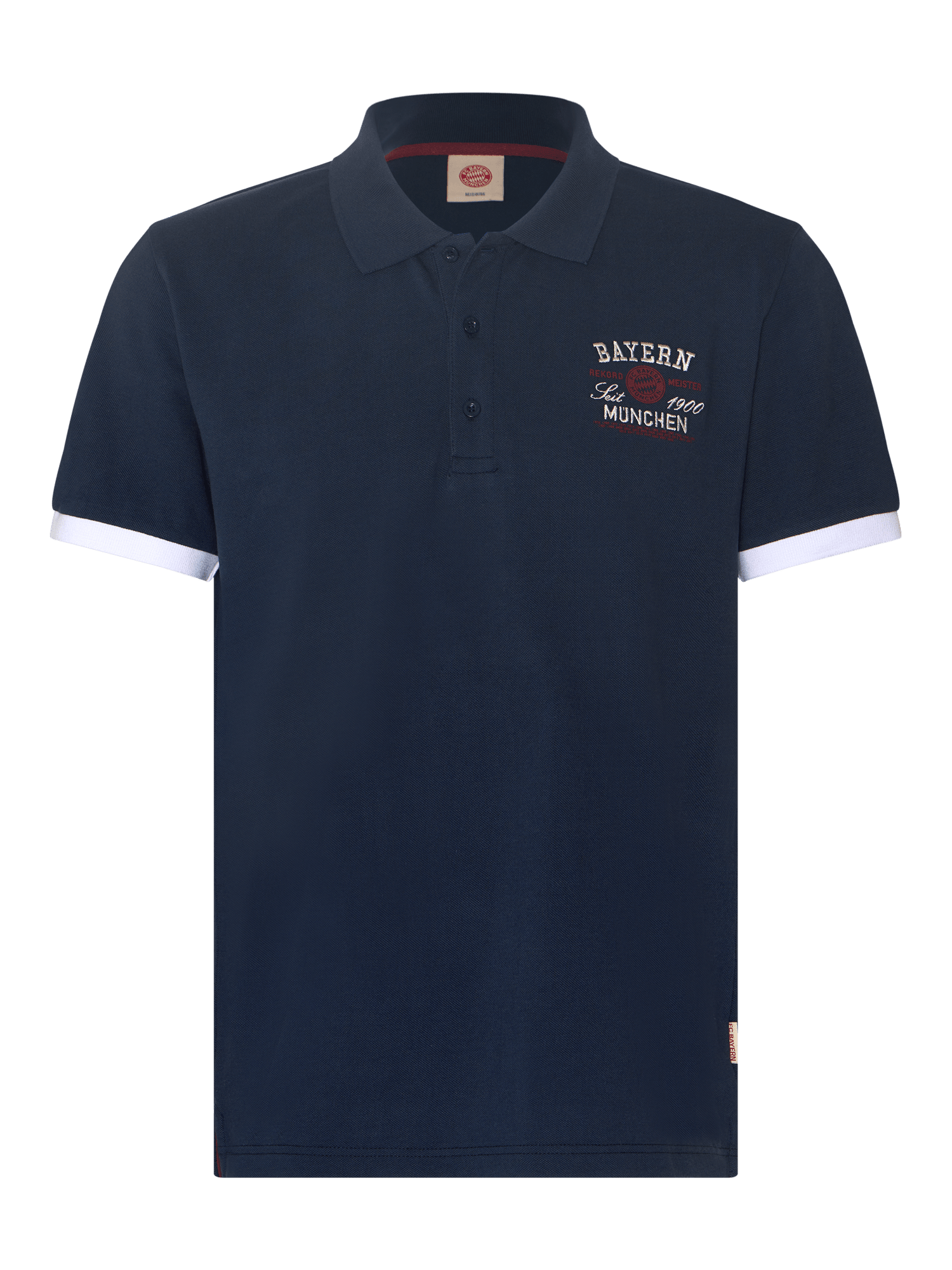 Men Record champion polo shirt navy Official FC Bayern Munich Store