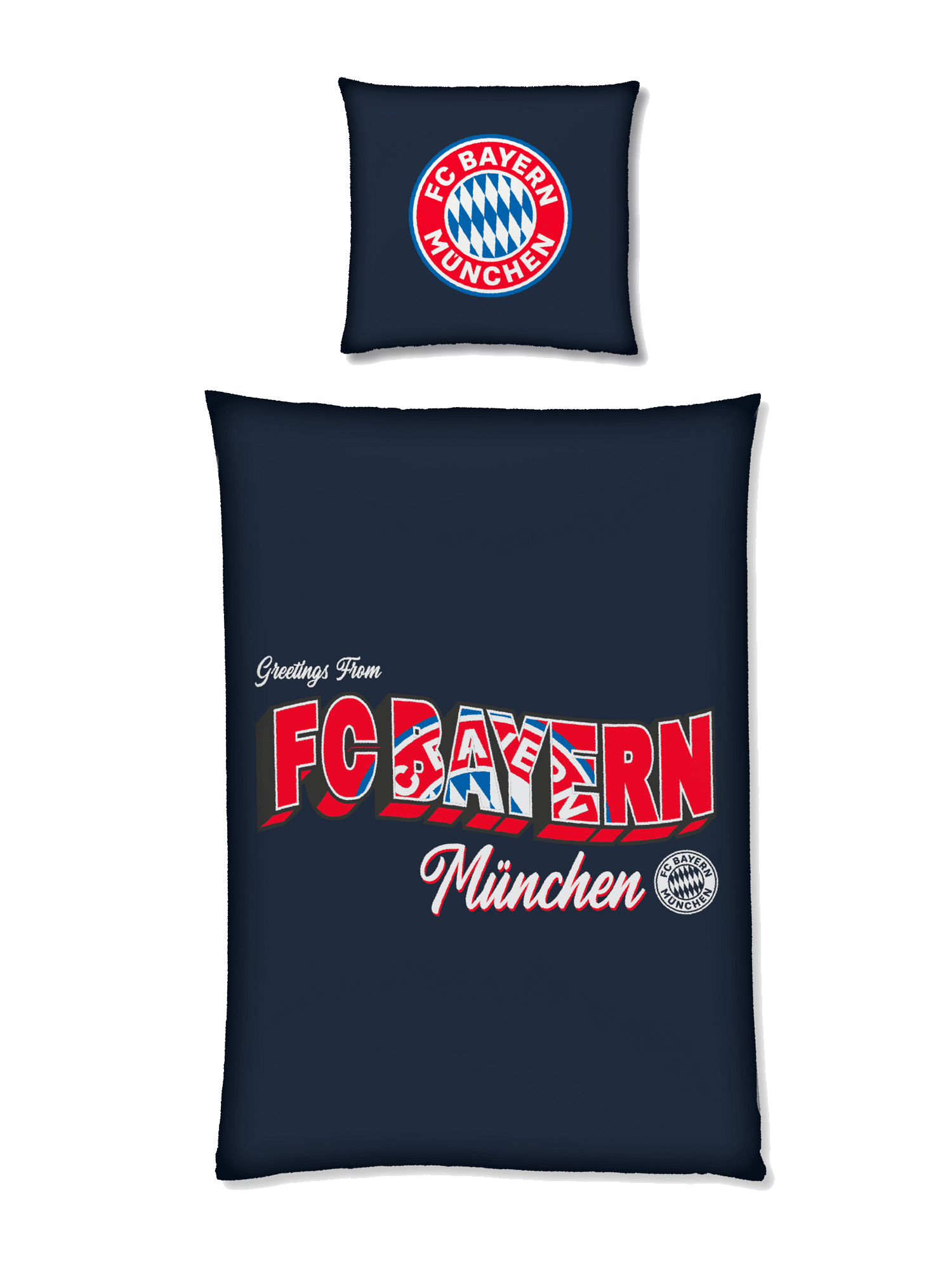 Greetings from Bavaria bed linen Official FC Bayern Munich Store