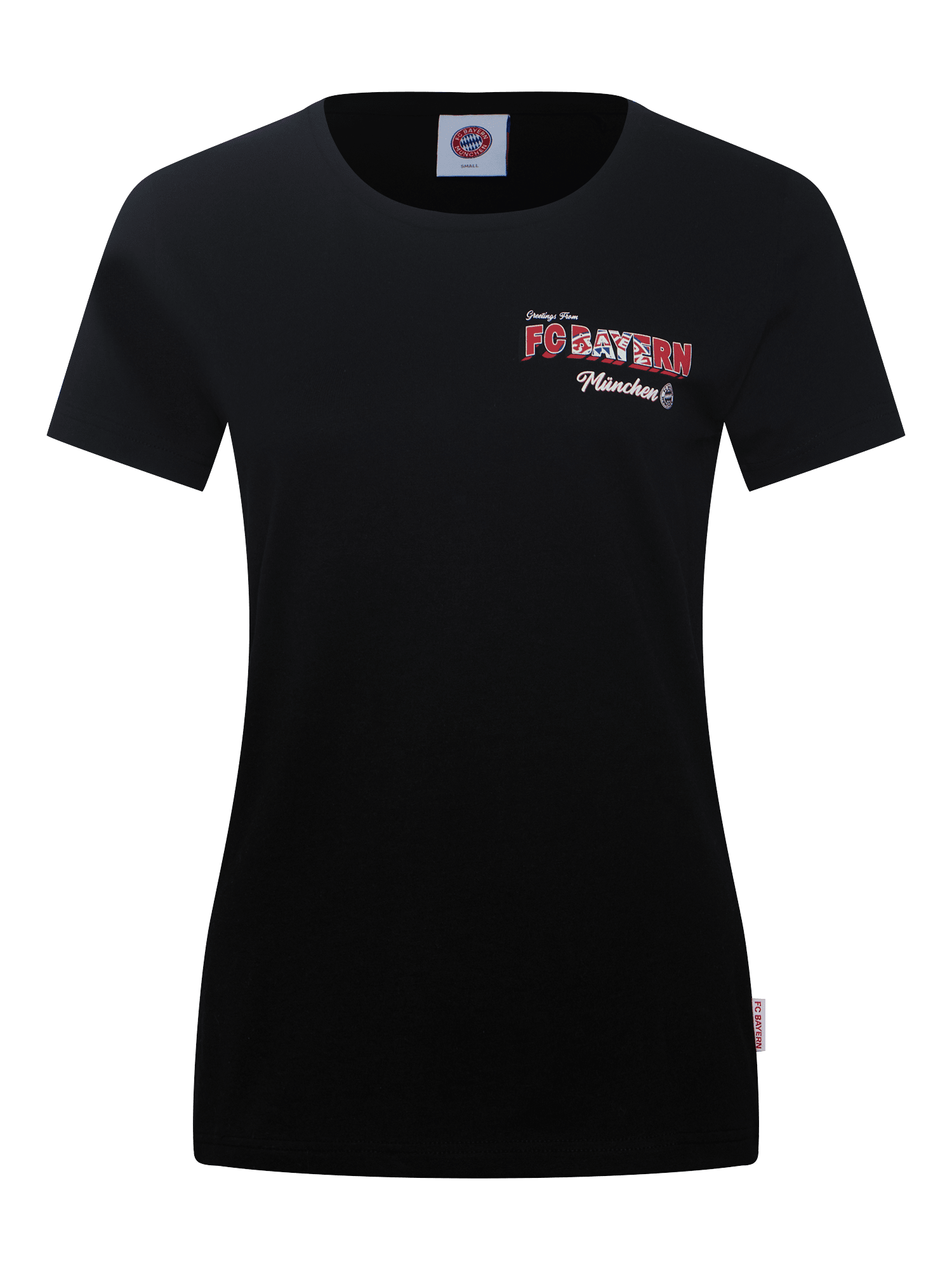 Women Mia san mia T-shirt black | Official FC Bayern Munich Store