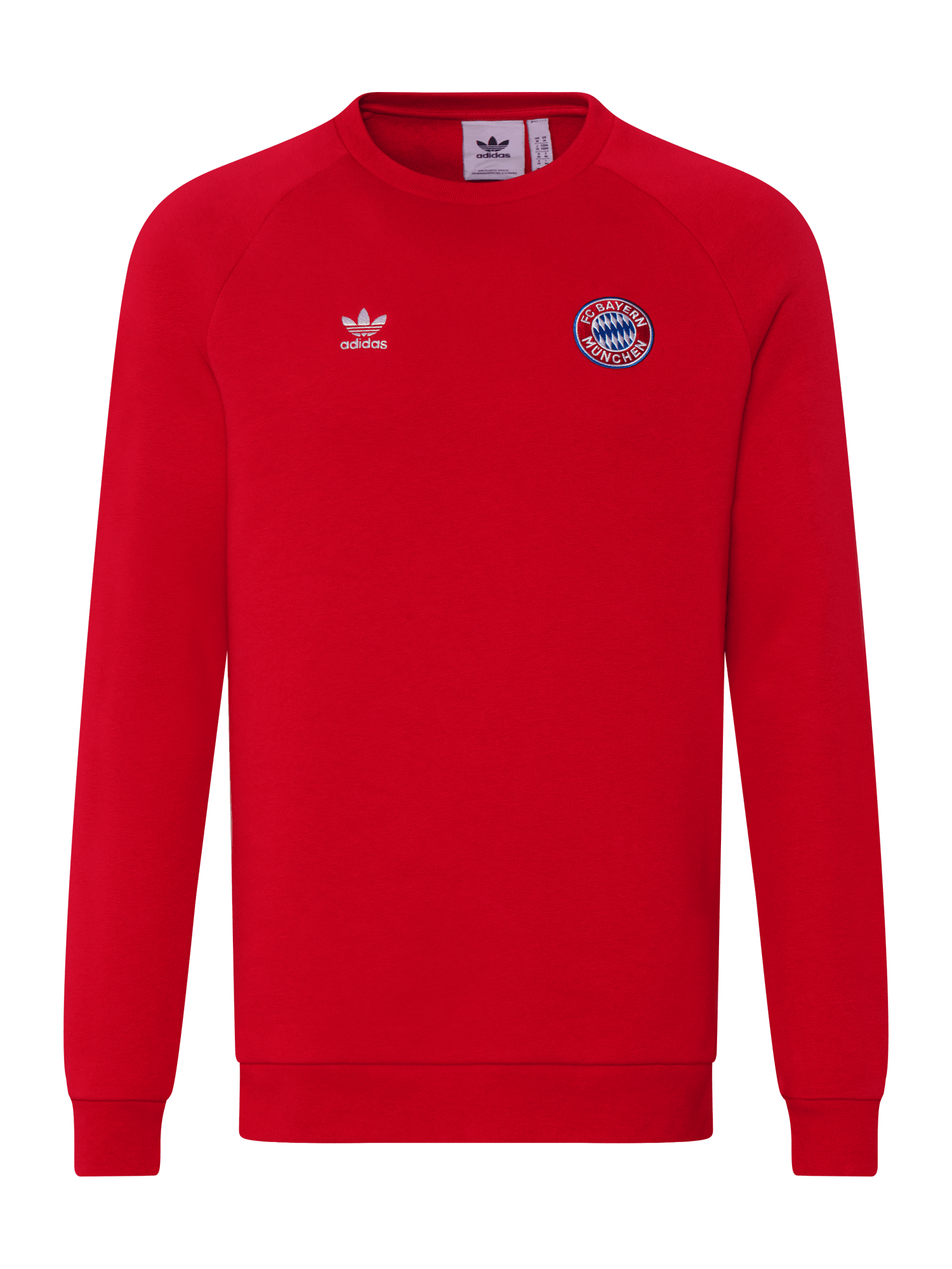 Hombres Sudadera Trefoil rojo Offizieller FC Bayern Store