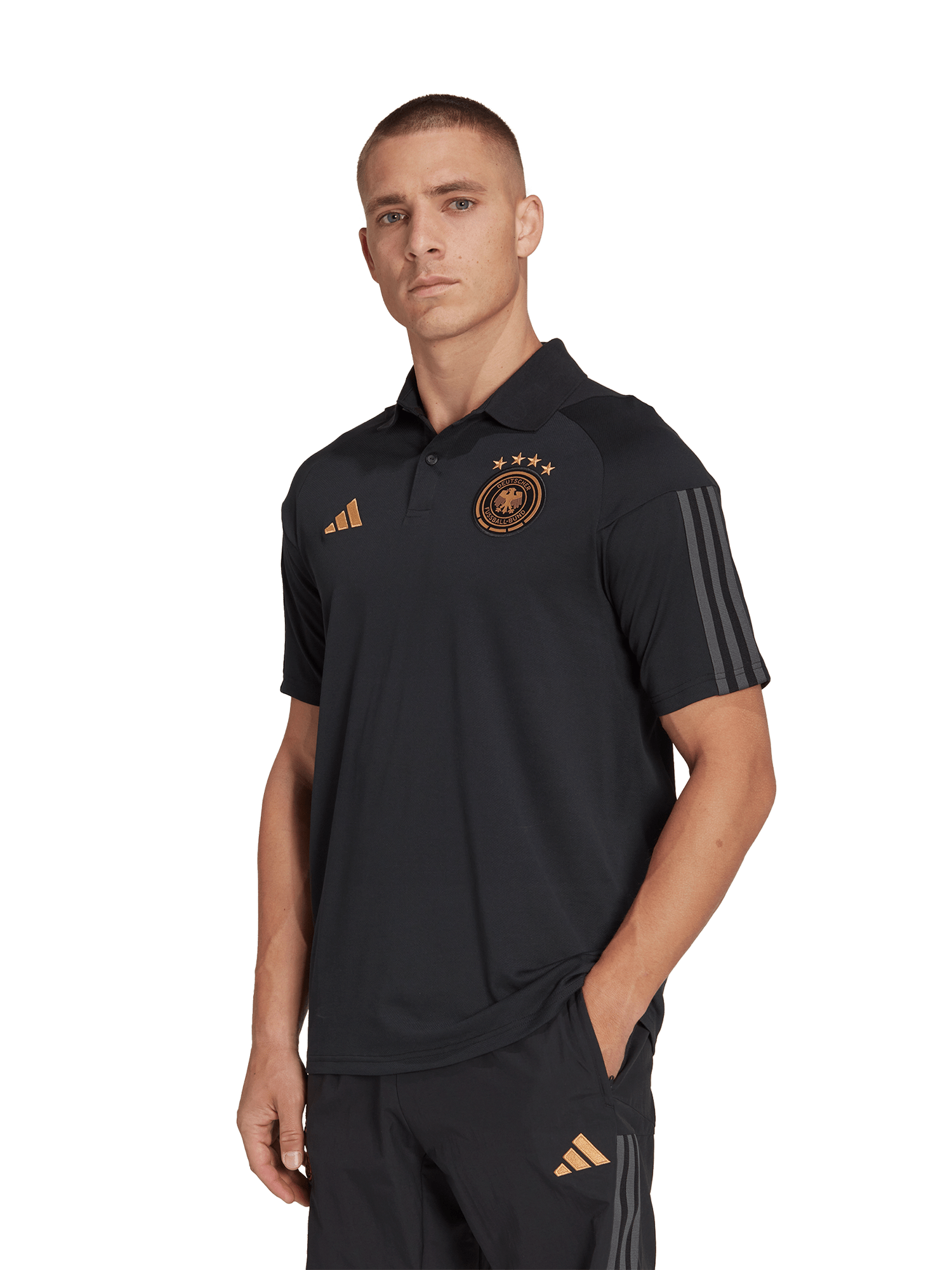 Men DFB polo shirt black | Official FC Bayern Munich Store