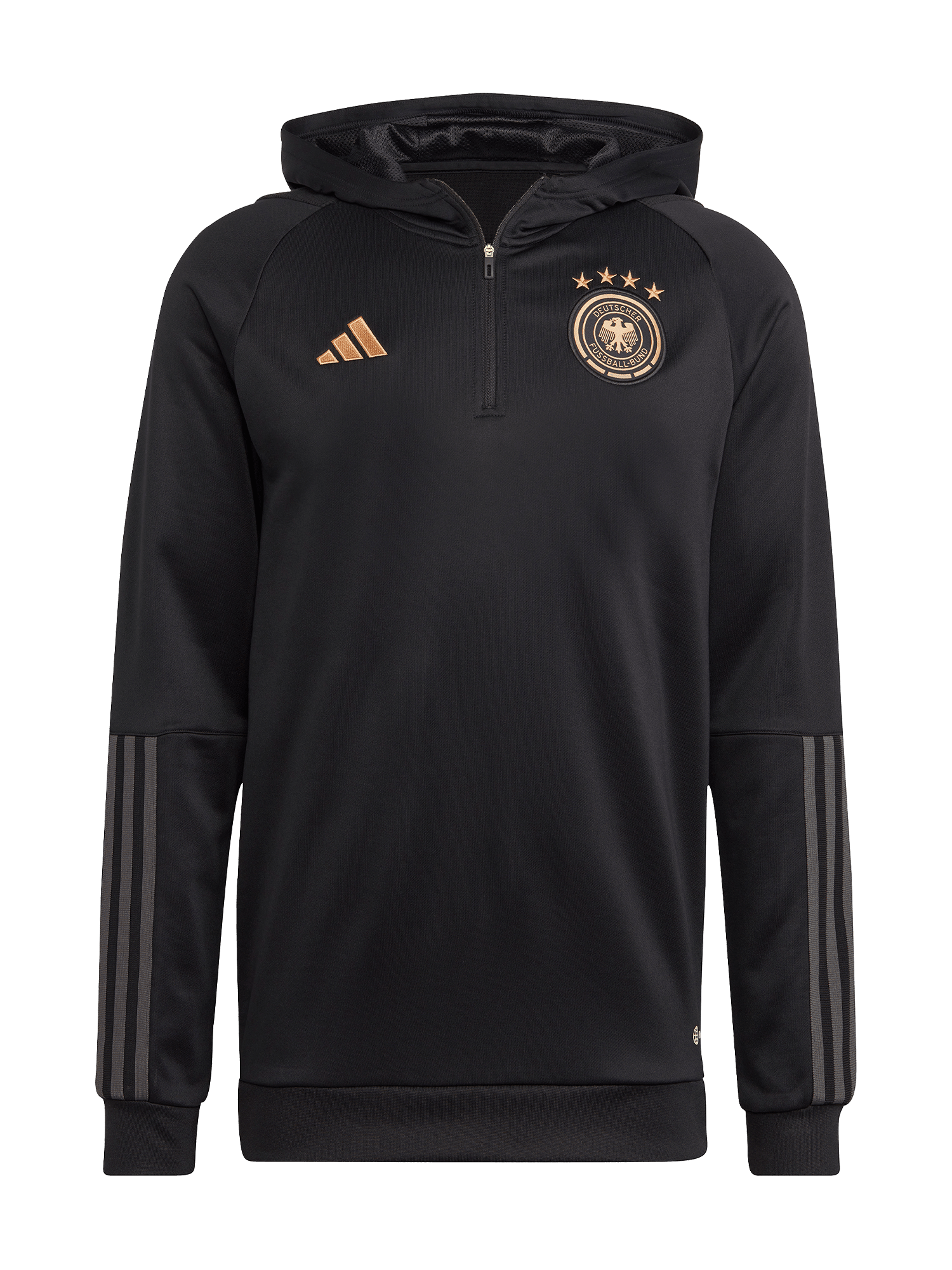 Hombres Sudadera con capucha DFB negro Official FC Bayern Munich Store
