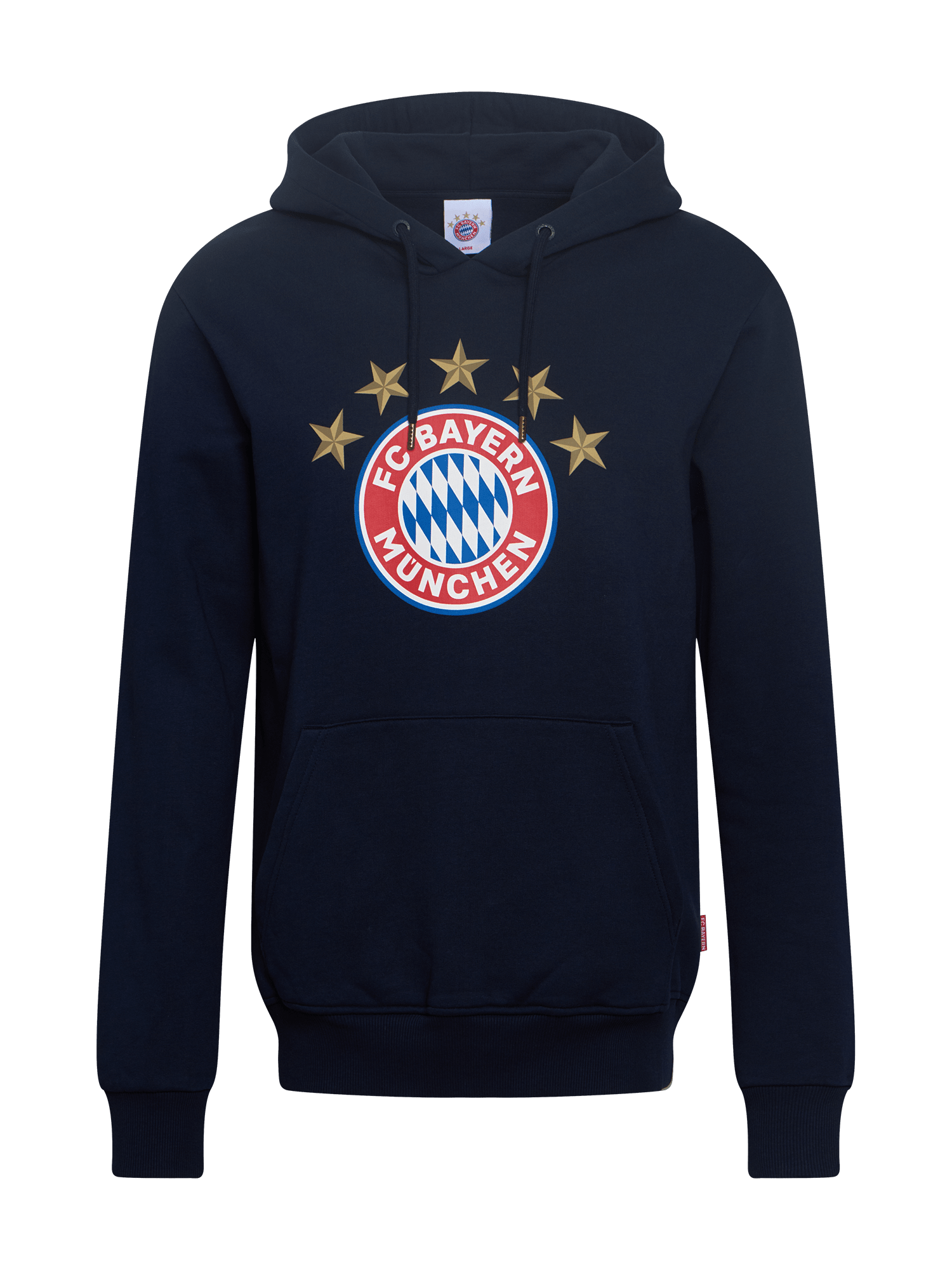 Hommes Sweat a capuche Logo navy Official FC Bayern Munich Store
