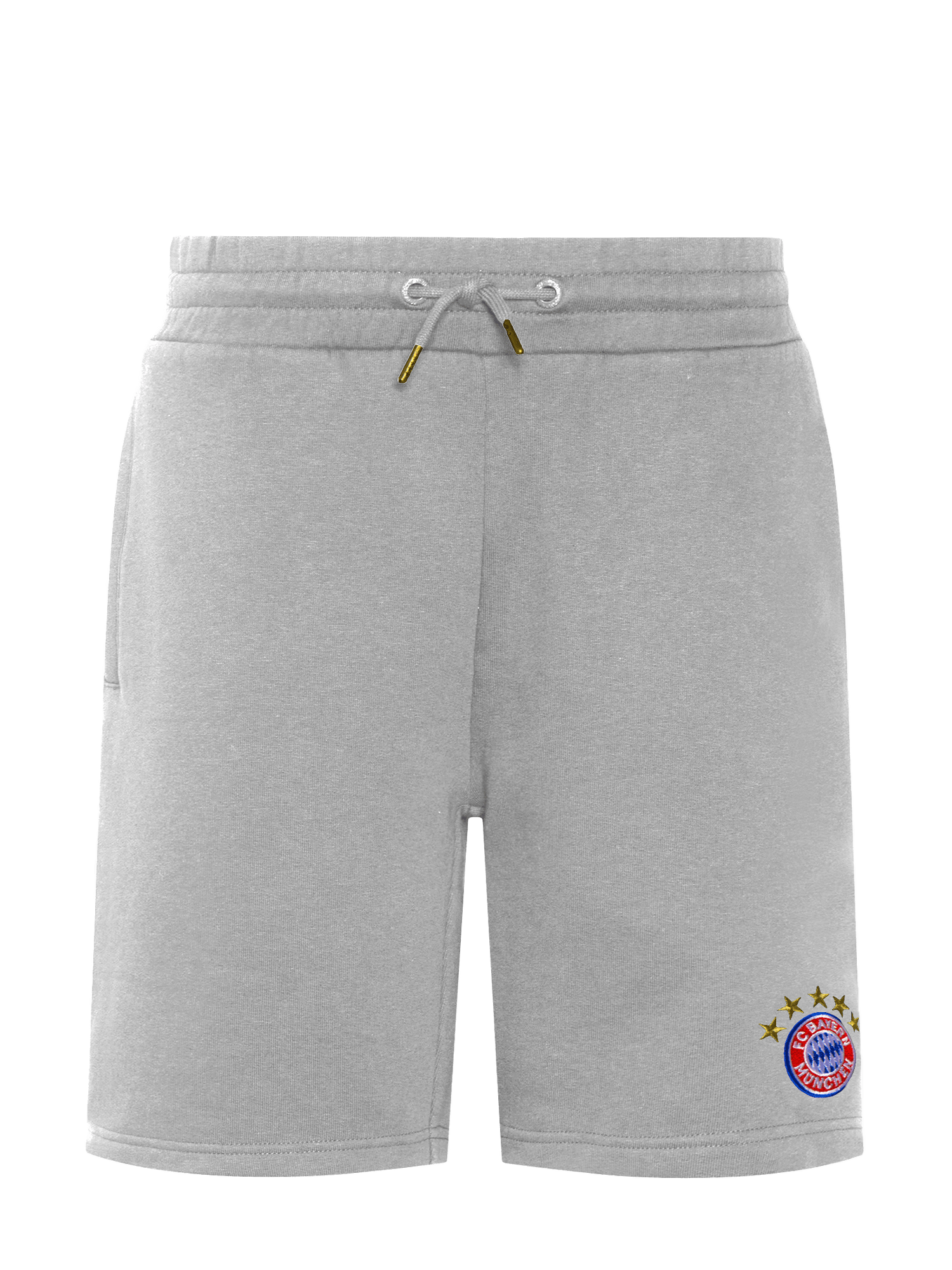 Kids Tracksuit shorts with logo grey Official FC Bayern Munich Store