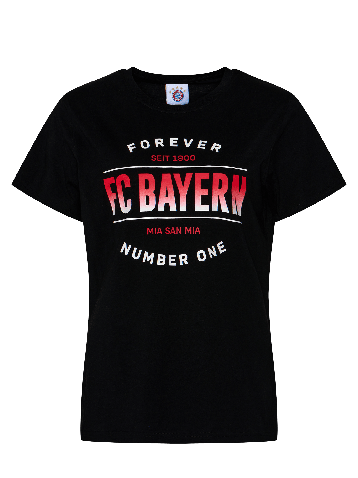 Women Forever Number One T-shirt black | Official FC Bayern Munich Store