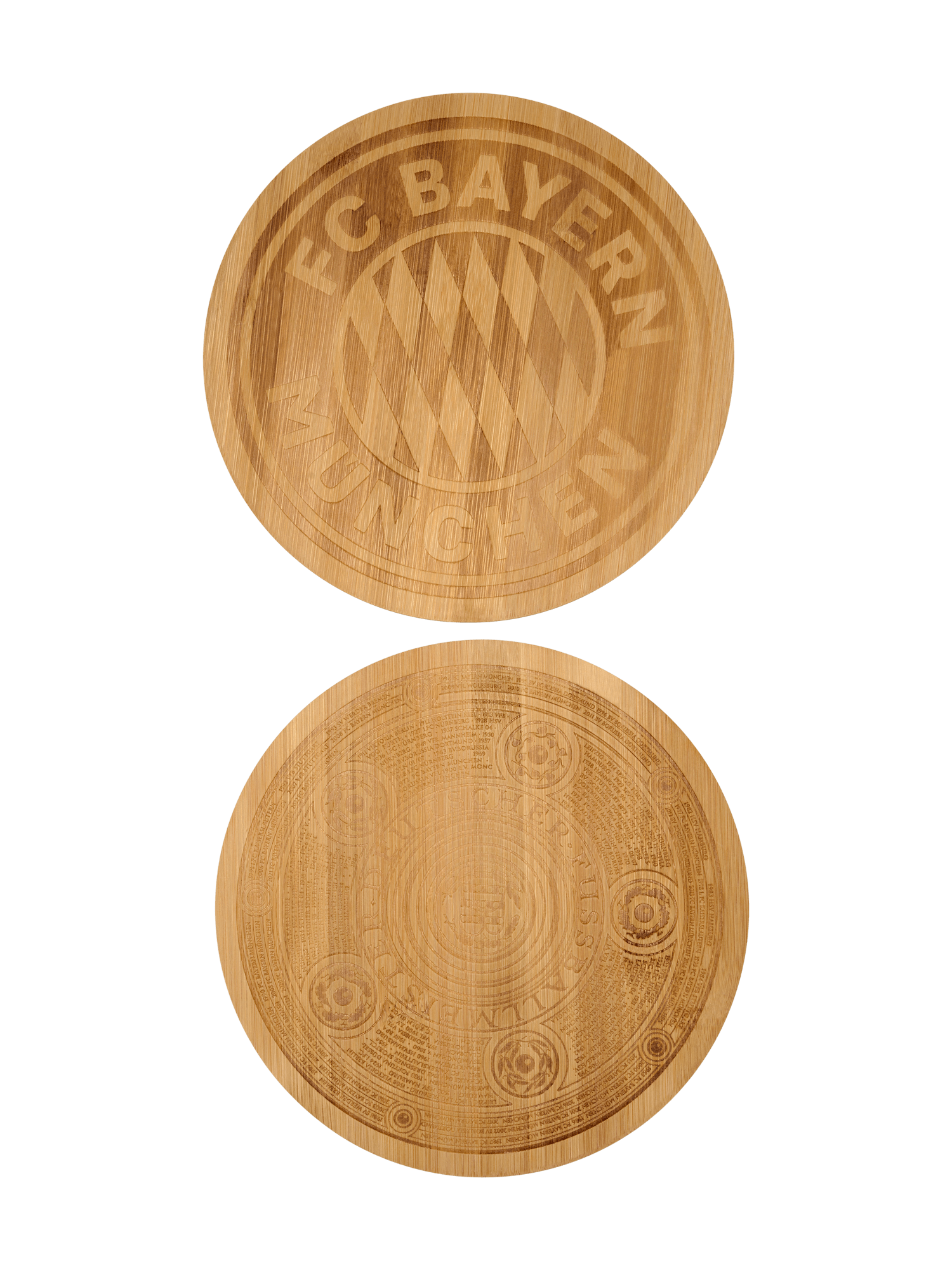 Juego de 2 tablas de pan rekordmeister tienda fc bayern m nich
