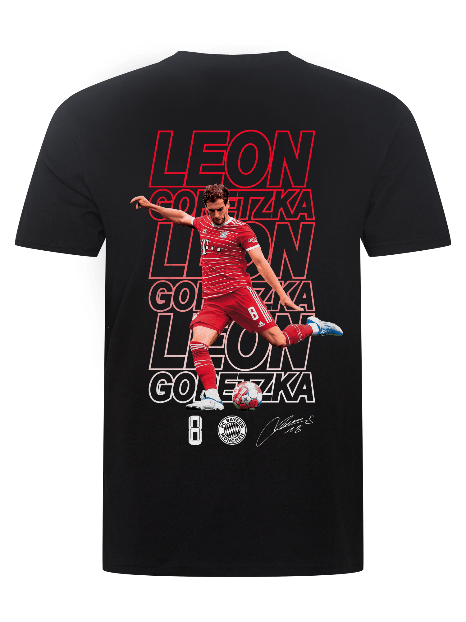 Men Goretzka T-shirt black | Official FC Bayern Munich Store