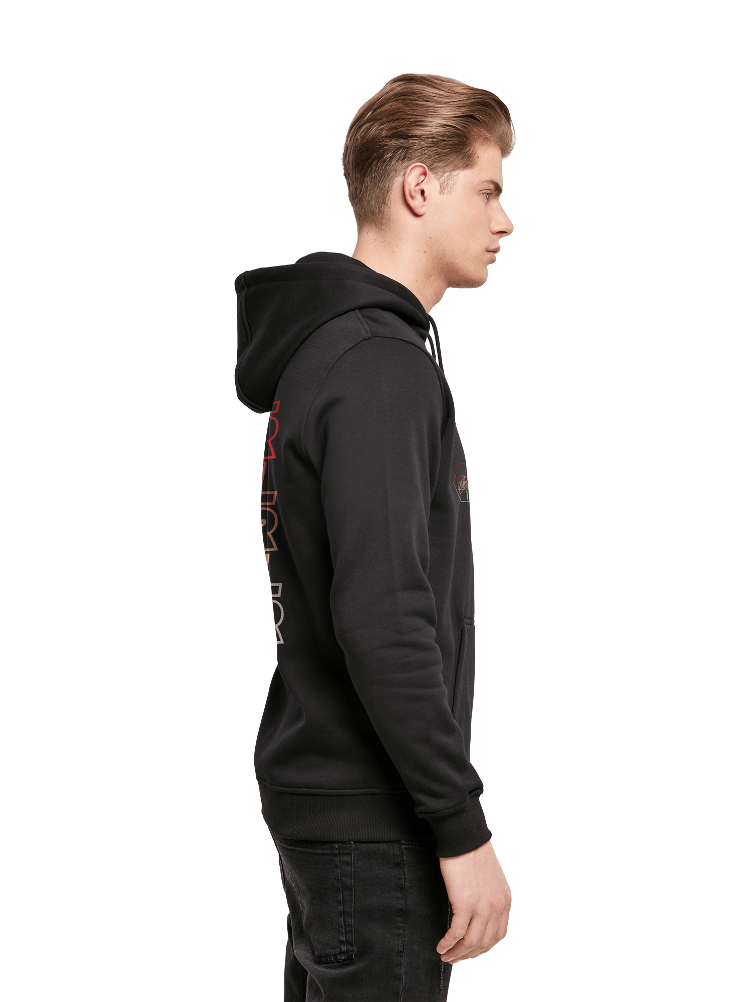 Bayern München Hoodie BYN MCN Rot - Herren Kapuzenpullover XL