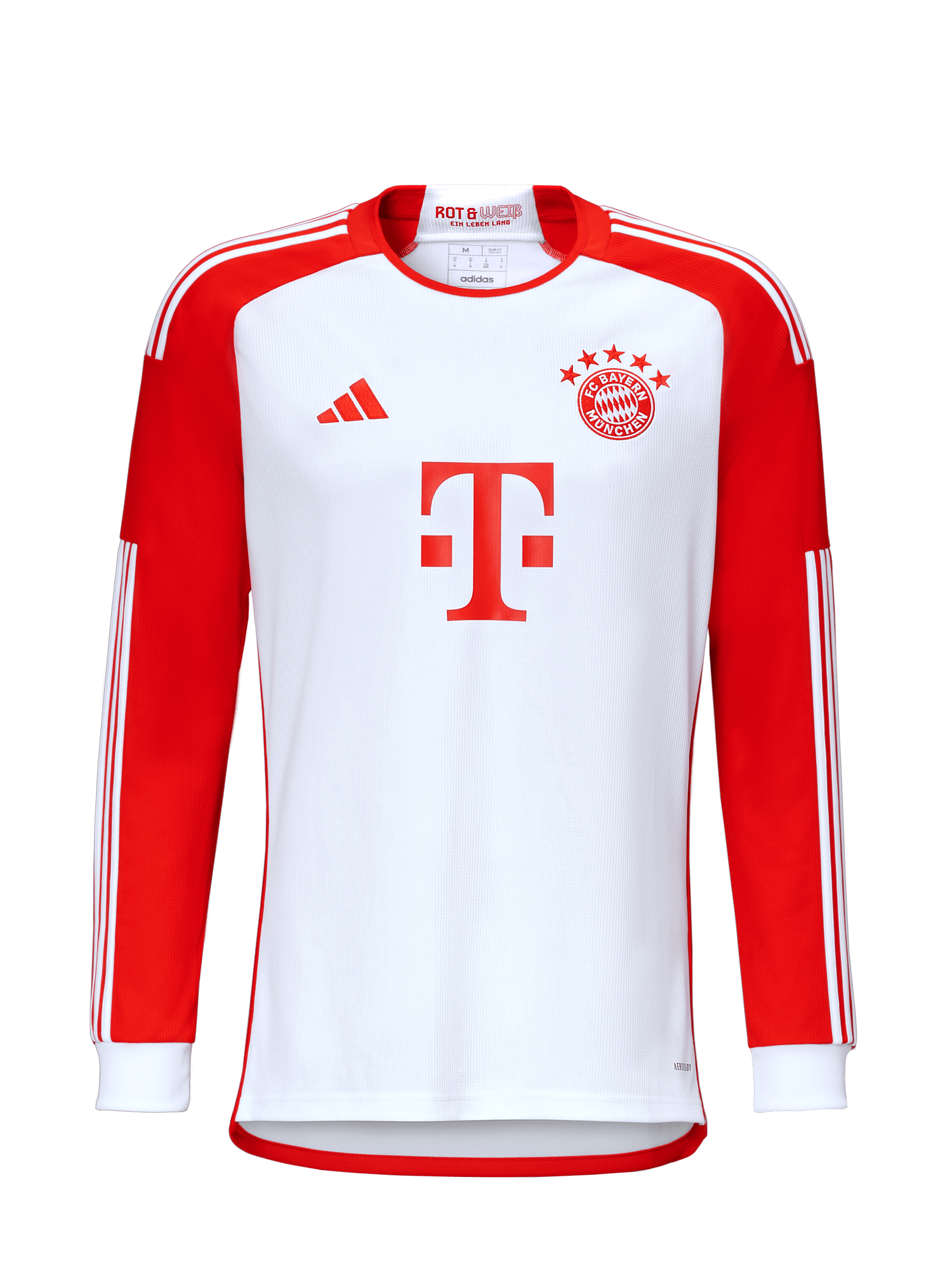 Kids Long Sleeve Home Jersey 2324 white Official FC Bayern Munich Store