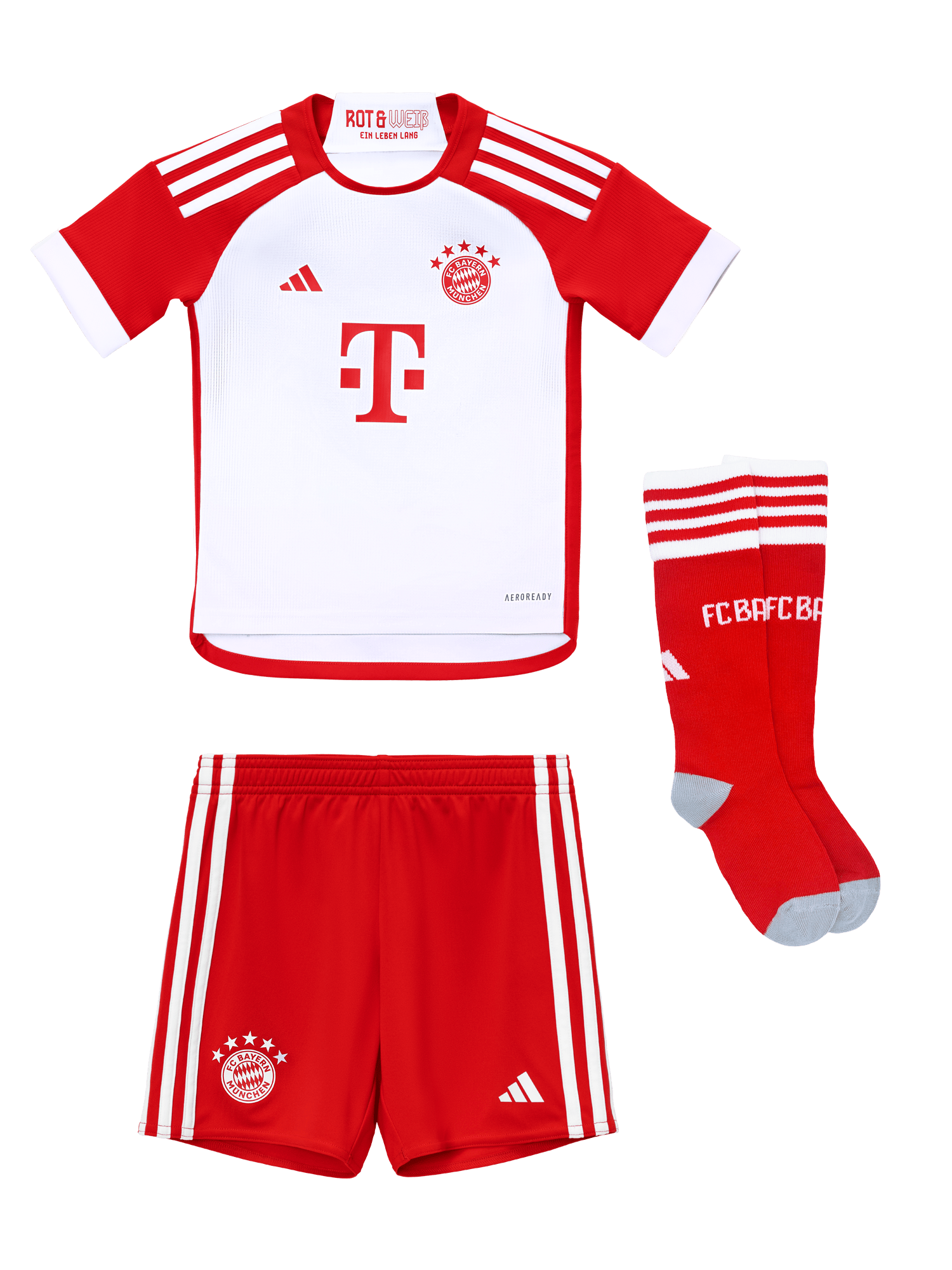 Kids Mini Kit Home Jersey 23 24 white Official FC Bayern Munich Store