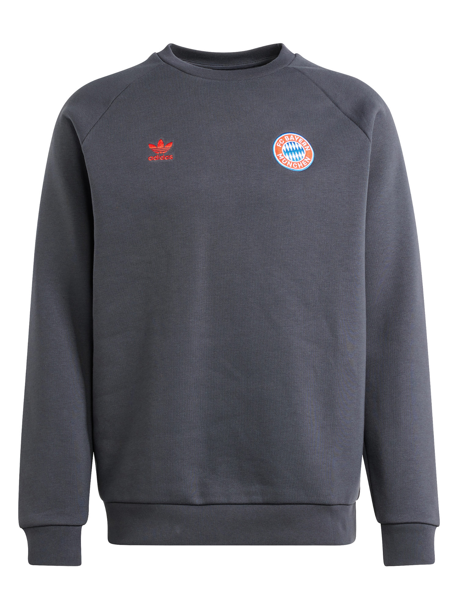 Men Trefoil sweatshirt grey Official FC Bayern Munich Store