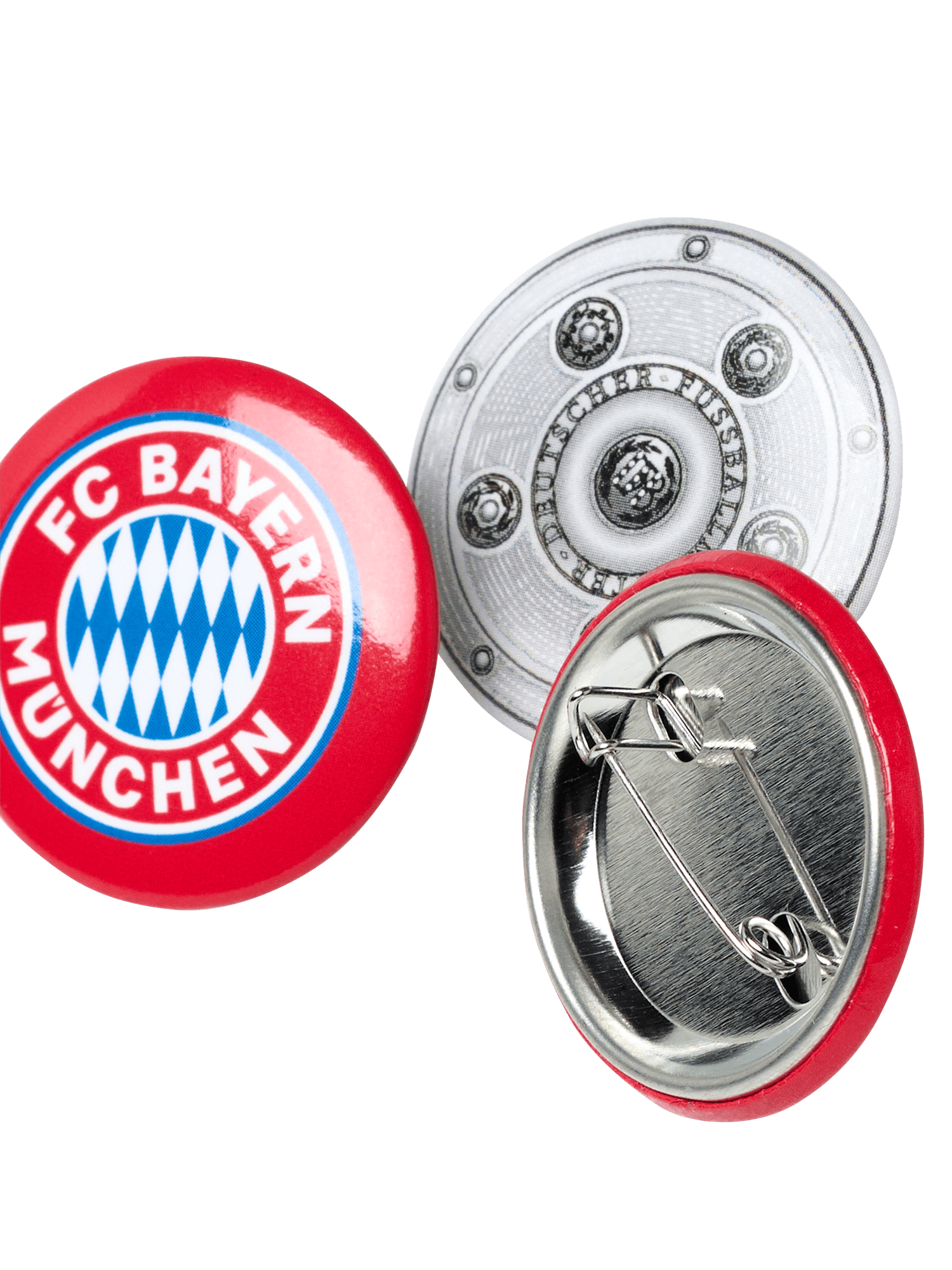 Button set of 3 | Official FC Bayern Munich Store