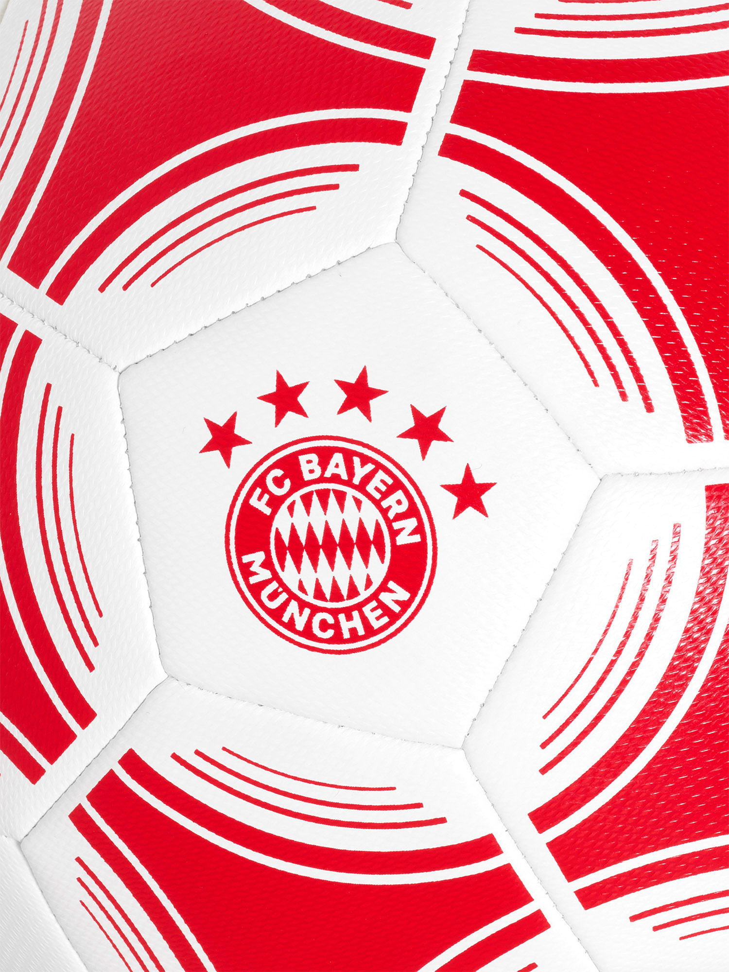 Pallone Da Calcio Ufficiale FC Bayern München Performance – Taglia 5, Colori Rosso/Bianco – Consegna Sgonfio