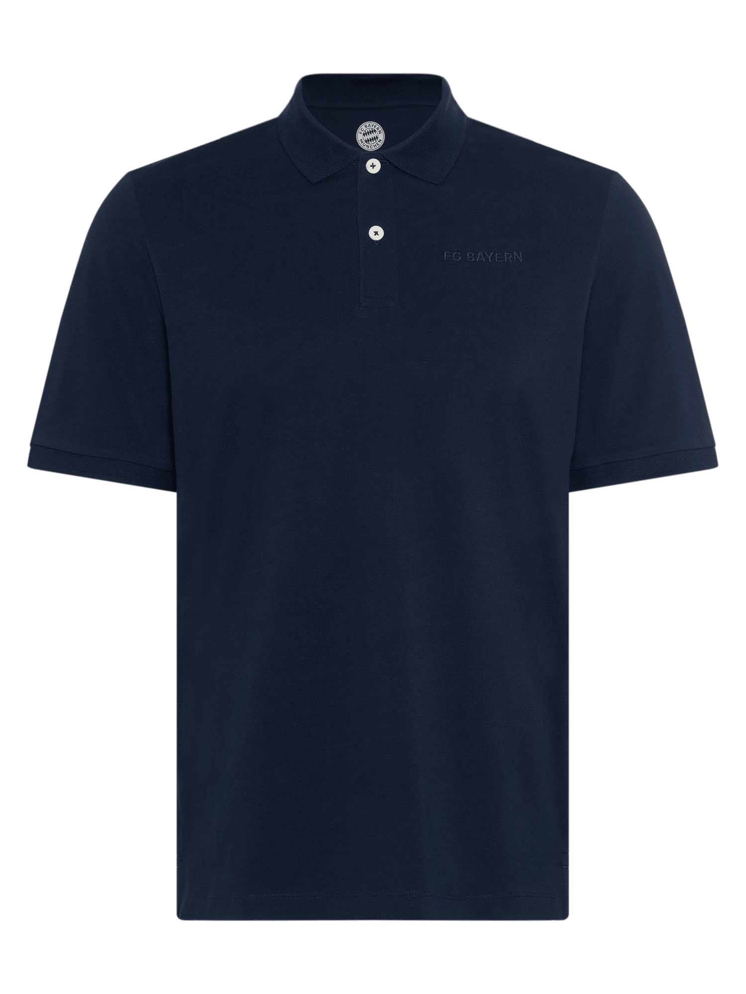 Hombres Polo clasico azul marino Tienda FC Bayern Munich