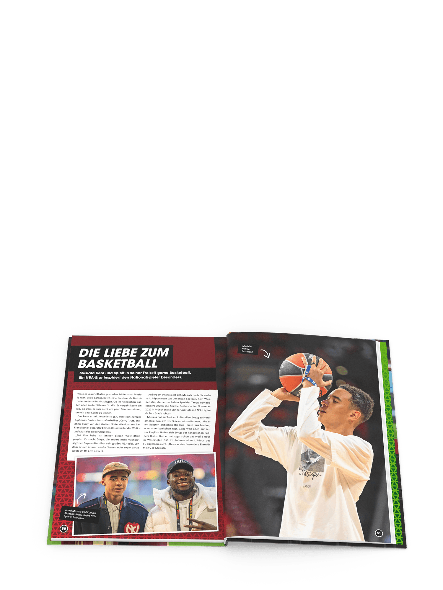 Jamal Musiala The Big Fan Book Official FC Bayern Munich Store