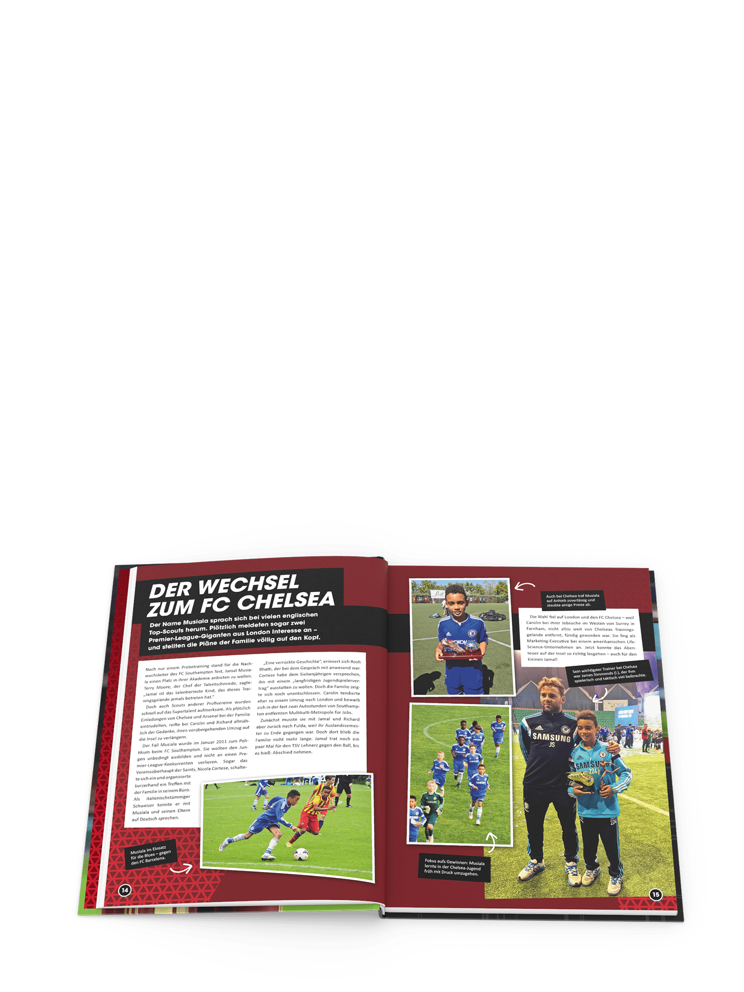 Jamal Musiala The Big Fan Book Official FC Bayern Munich Store