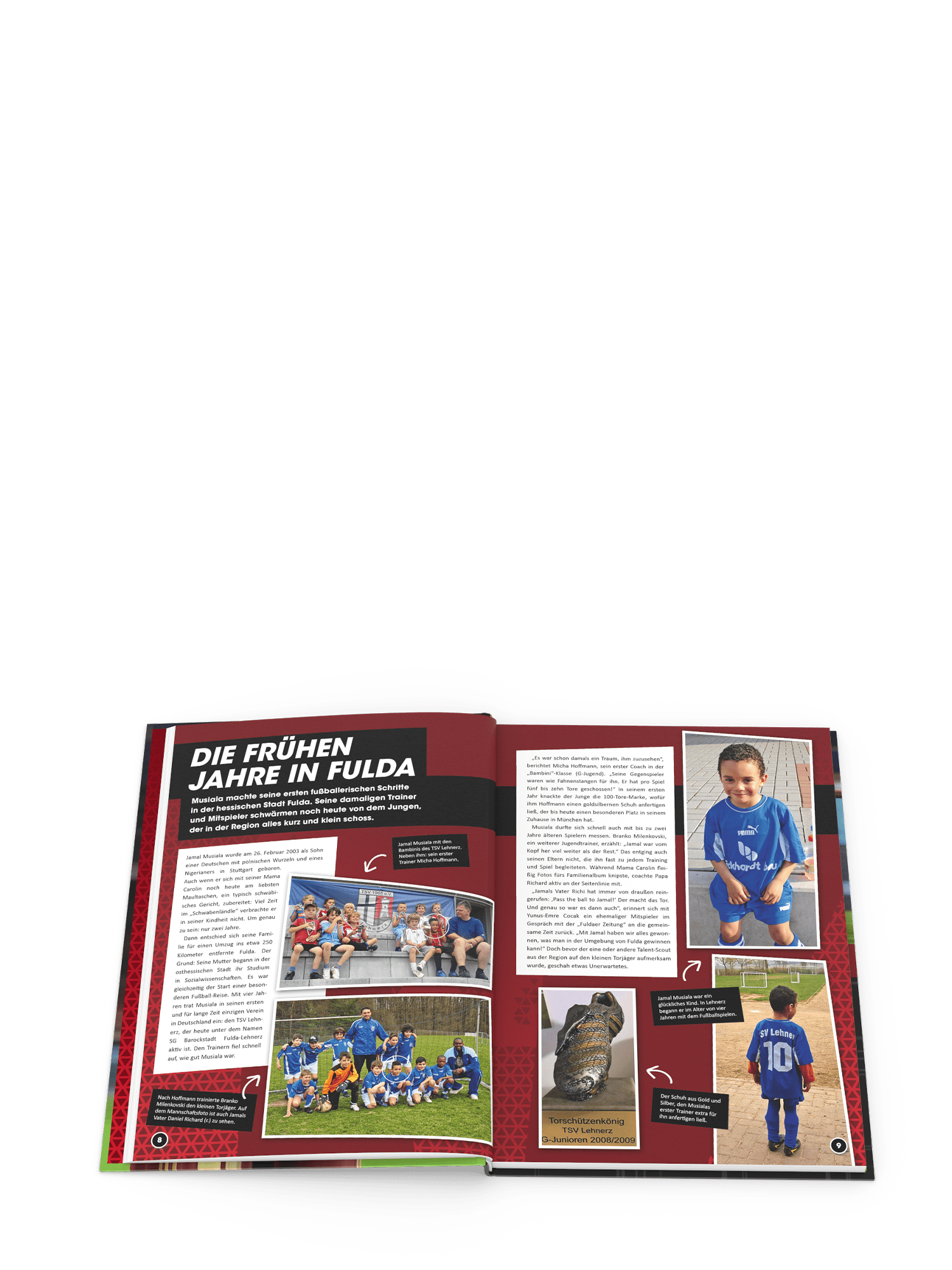 Jamal Musiala The Big Fan Book Official FC Bayern Munich Store