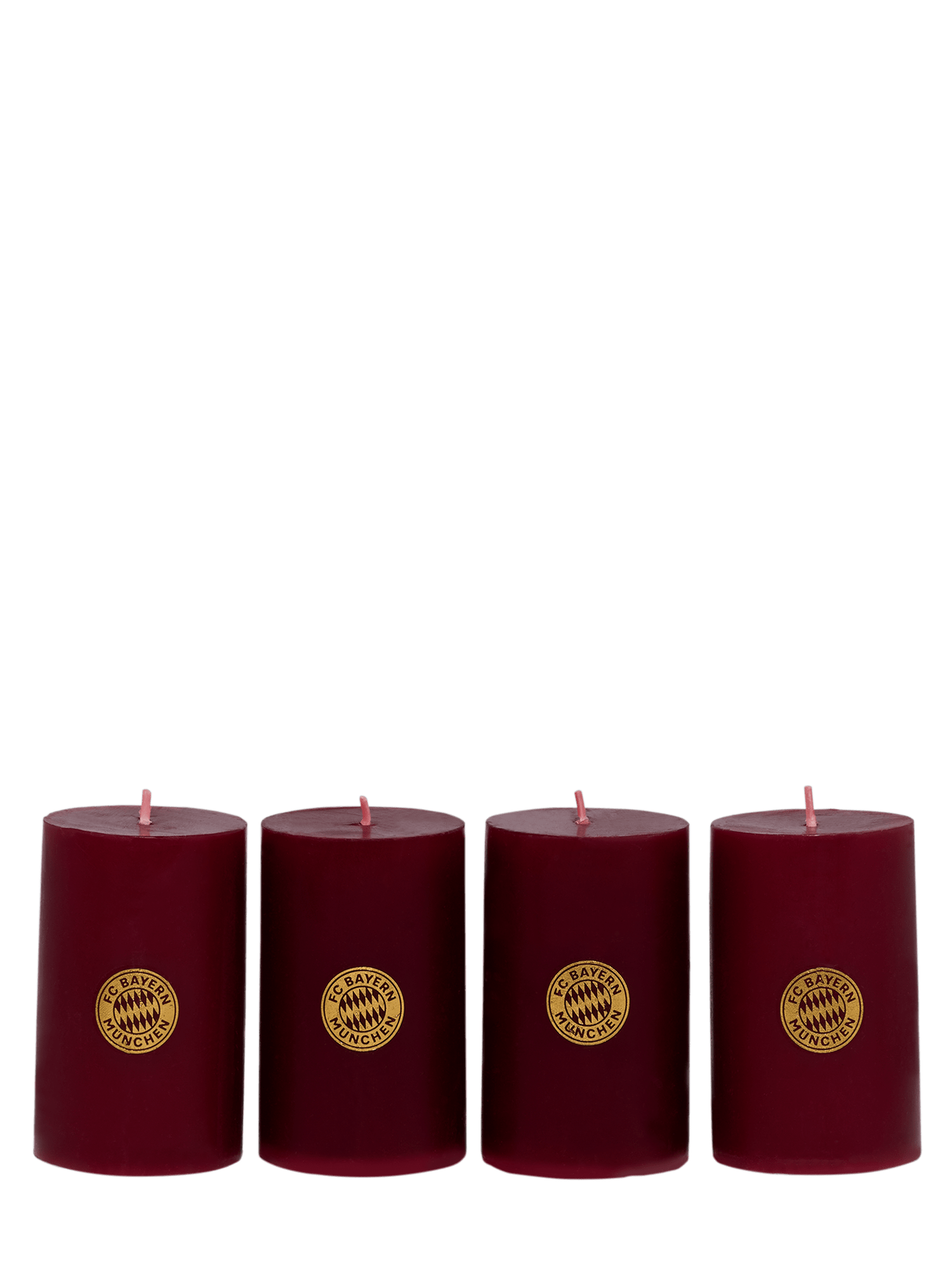 Candles set of 4 Official FC Bayern Munich Store
