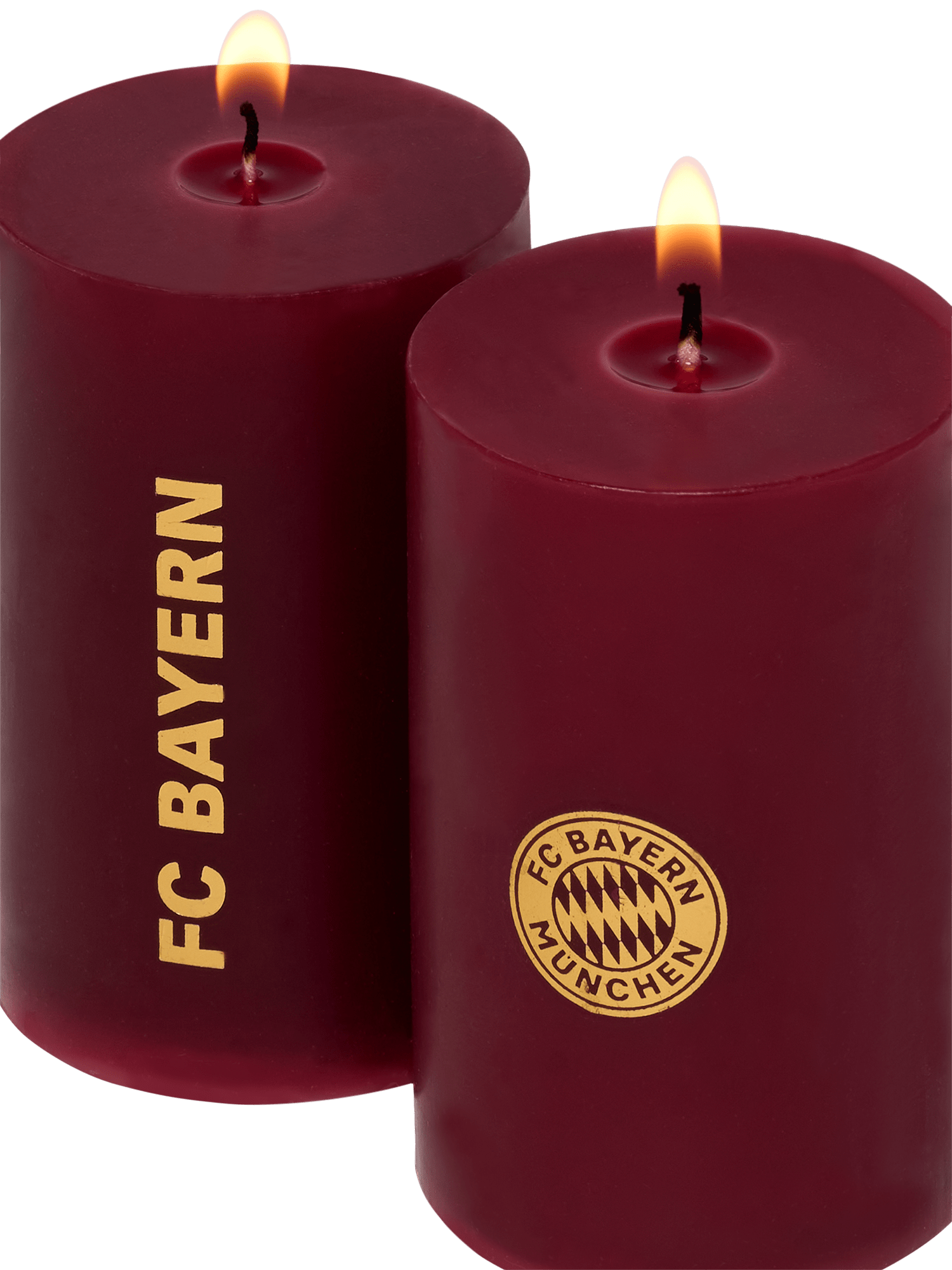 Candles set of 4 Official FC Bayern Munich Store