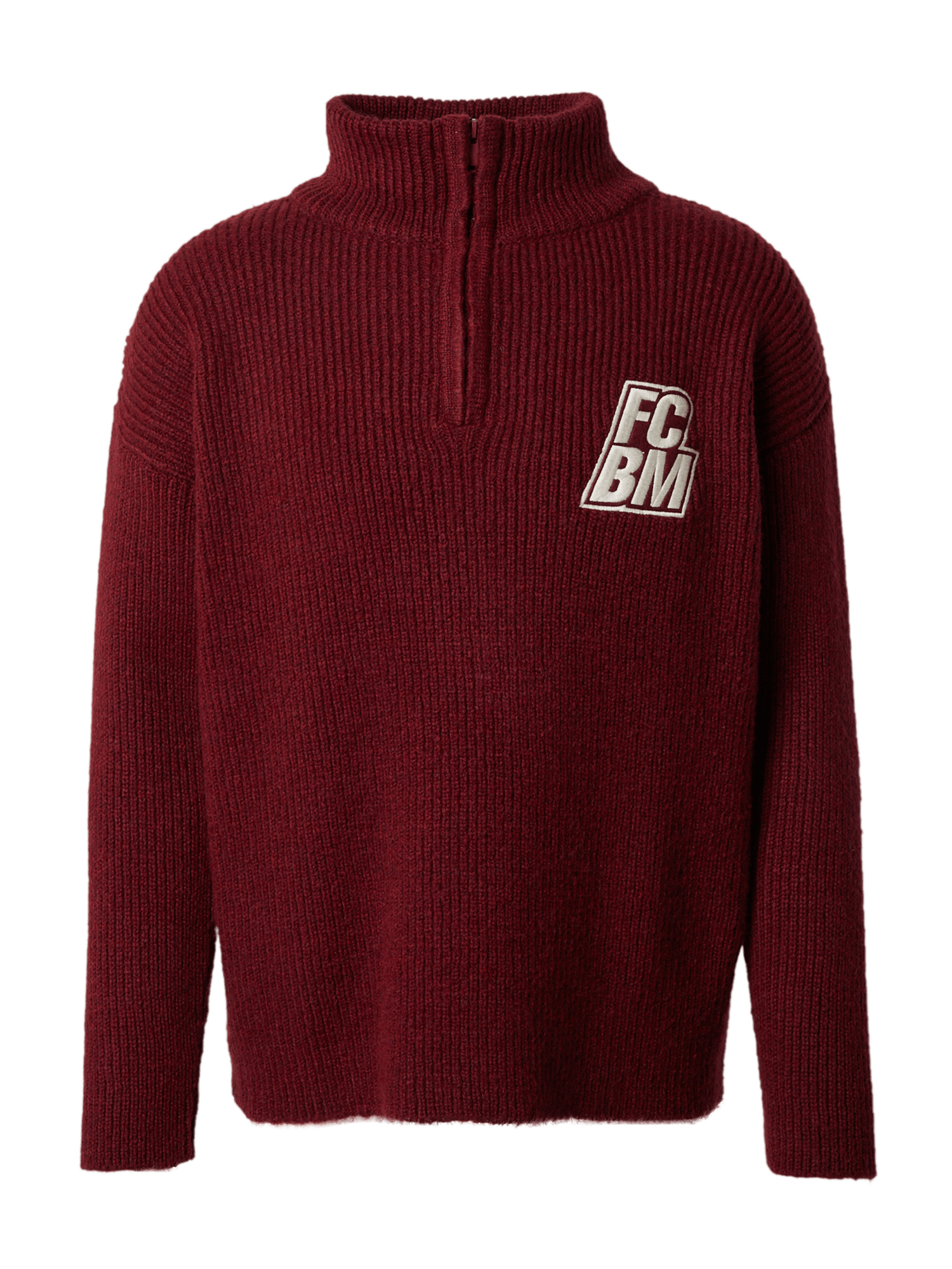 Unisex Halfzip knit jumper FCBM Official FC Bayern Munich Store