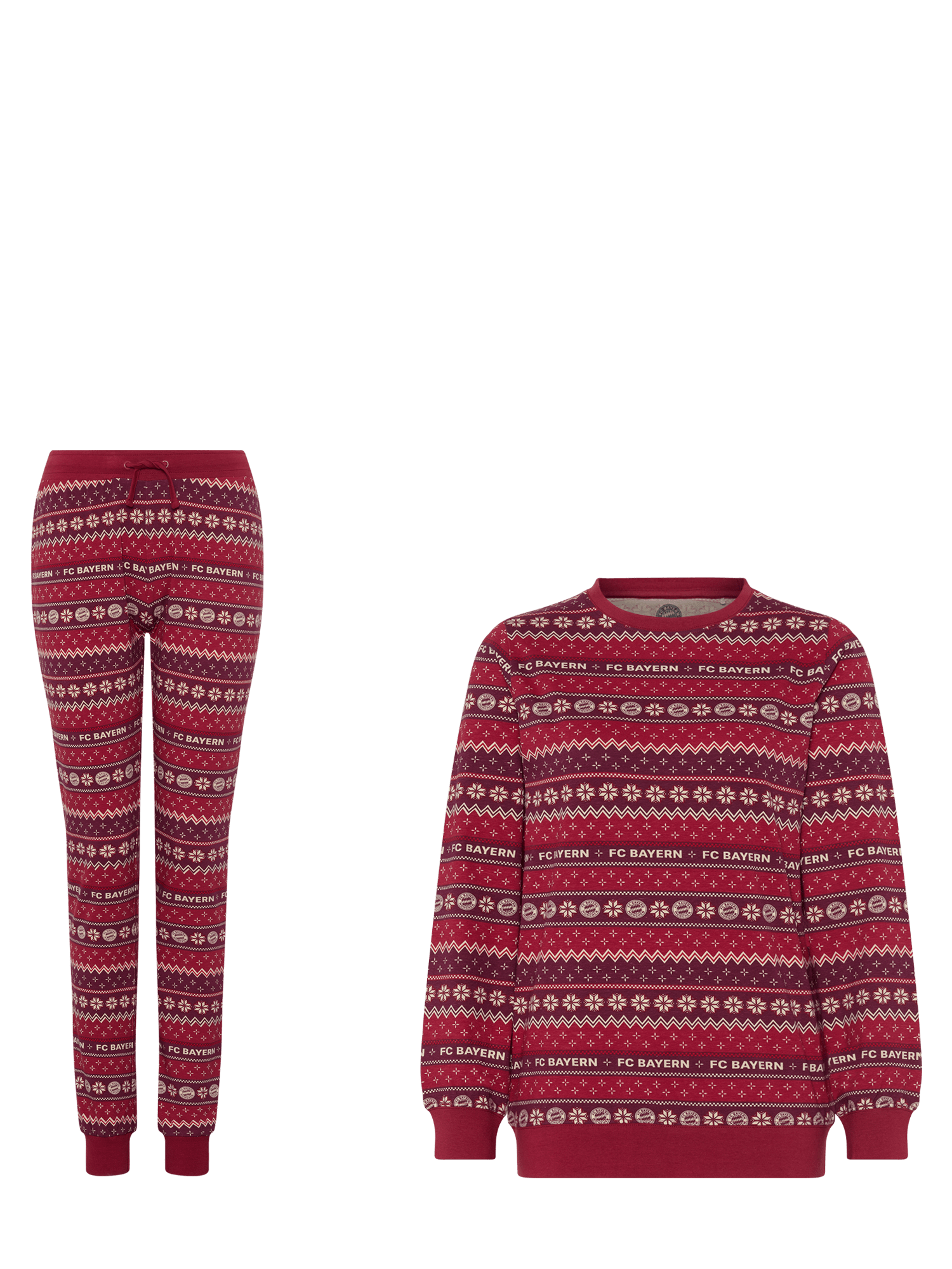 Kids Pajamas Family Edition red Official FC Bayern Munich Store