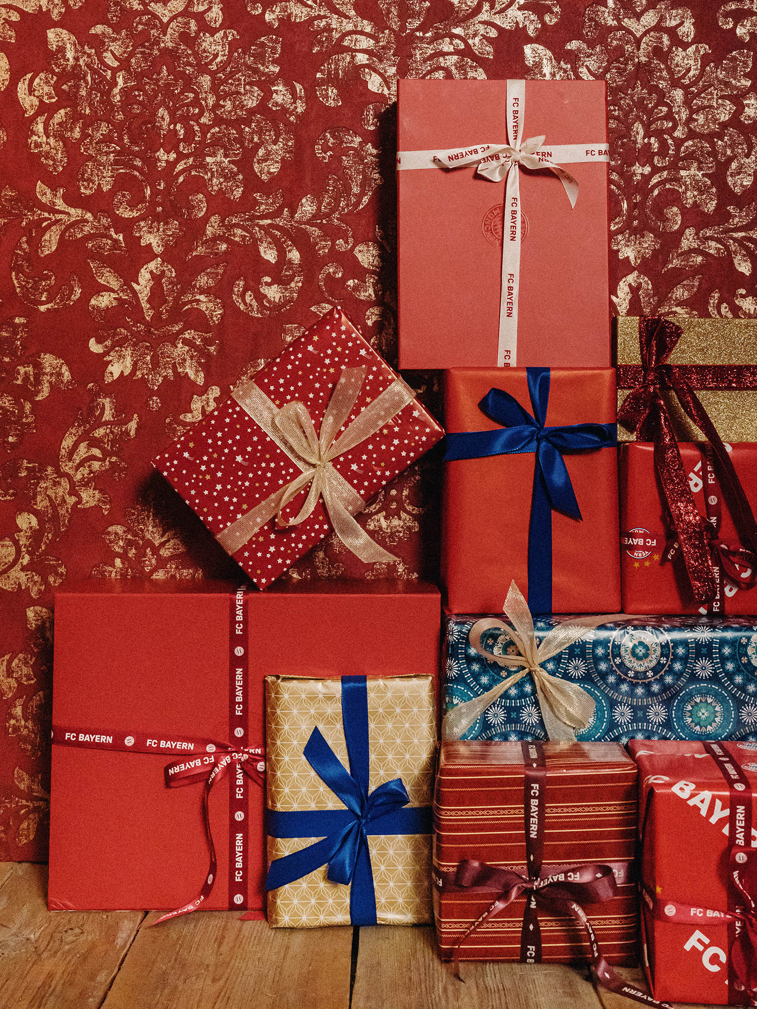 Gift ribbon set of 2 Official FC Bayern Munich Store