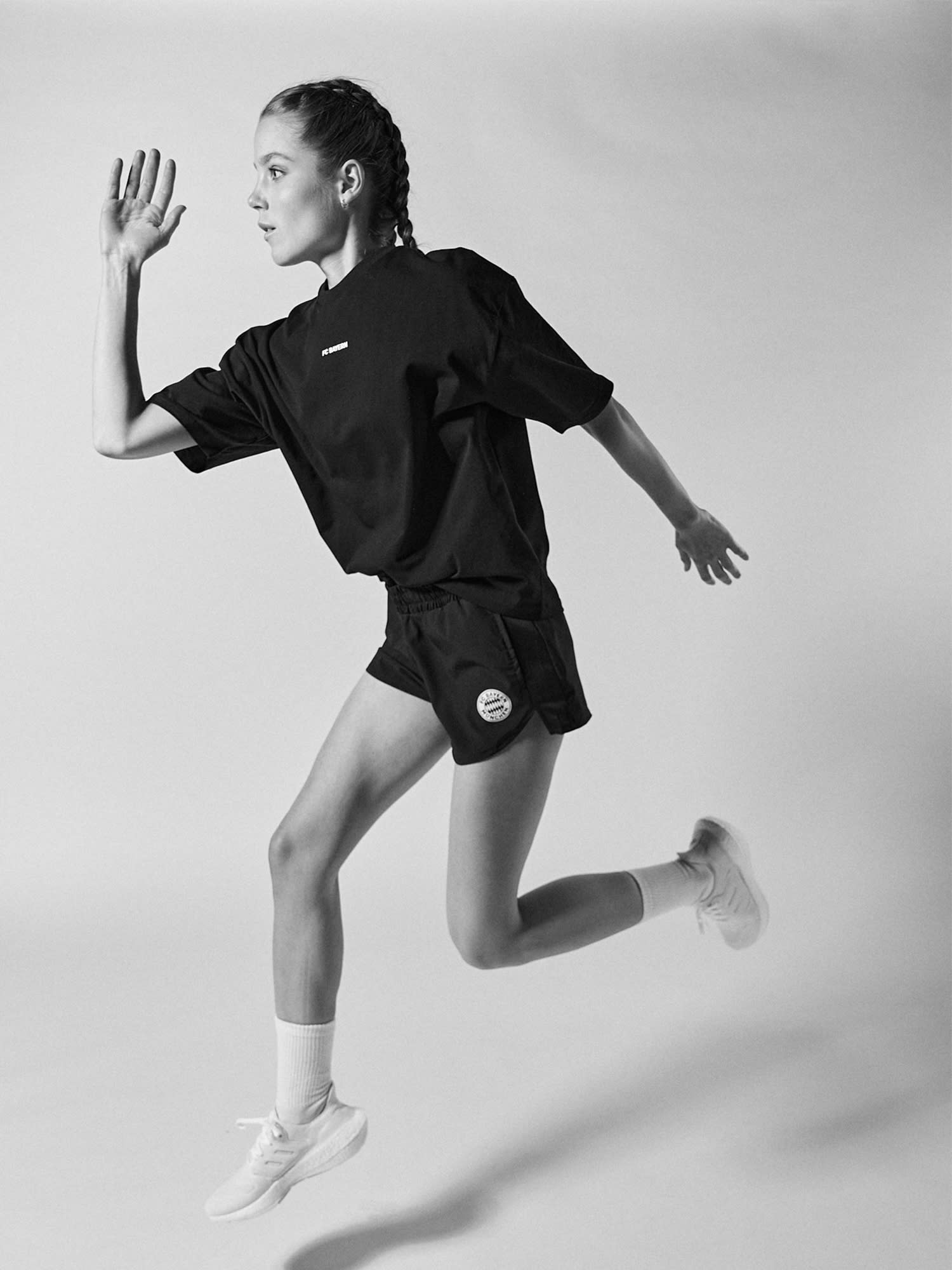 Short-sleeve Sports T-shirt Munich Black