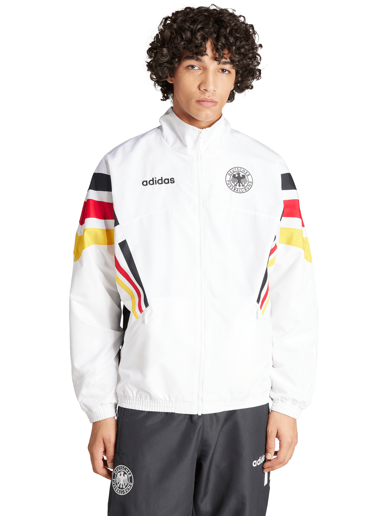 Herren Retrojacke DFB weiB Offizieller FC Bayern Store
