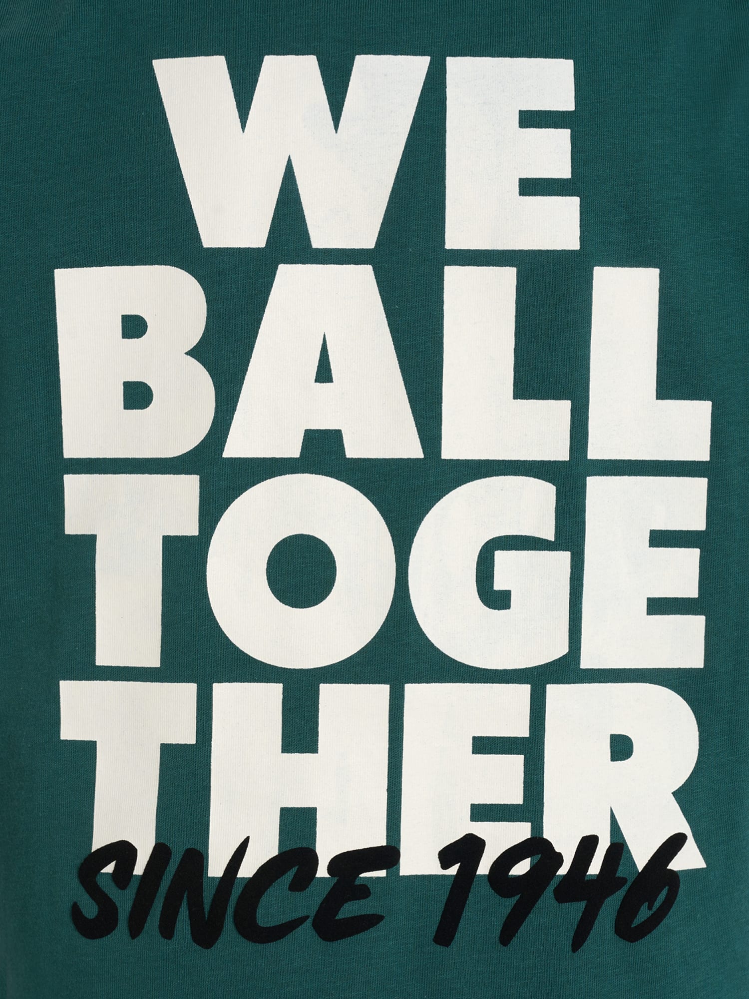 Kids Basketball TShirt We Ball Together green Official FC Bayern