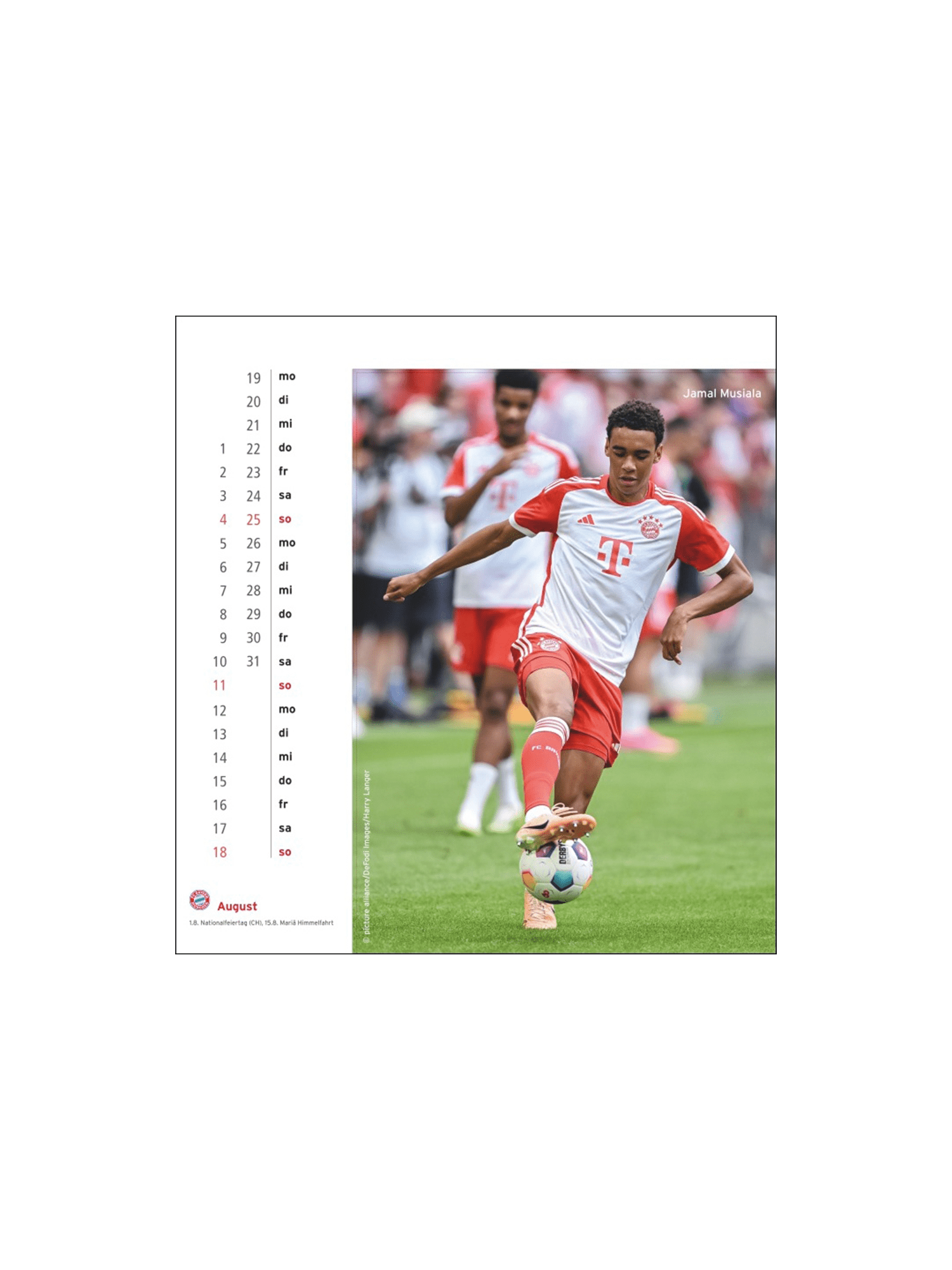 Postcard calendar 2024 | Official FC Bayern Munich Store