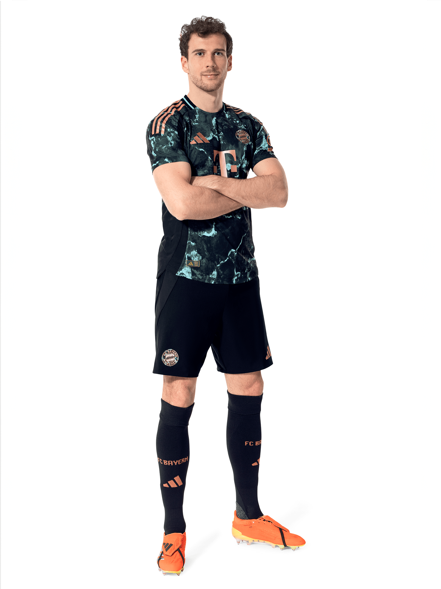 Men Authentic Jersey Away 24 25 Anthracite Official FC Bayern Munich 