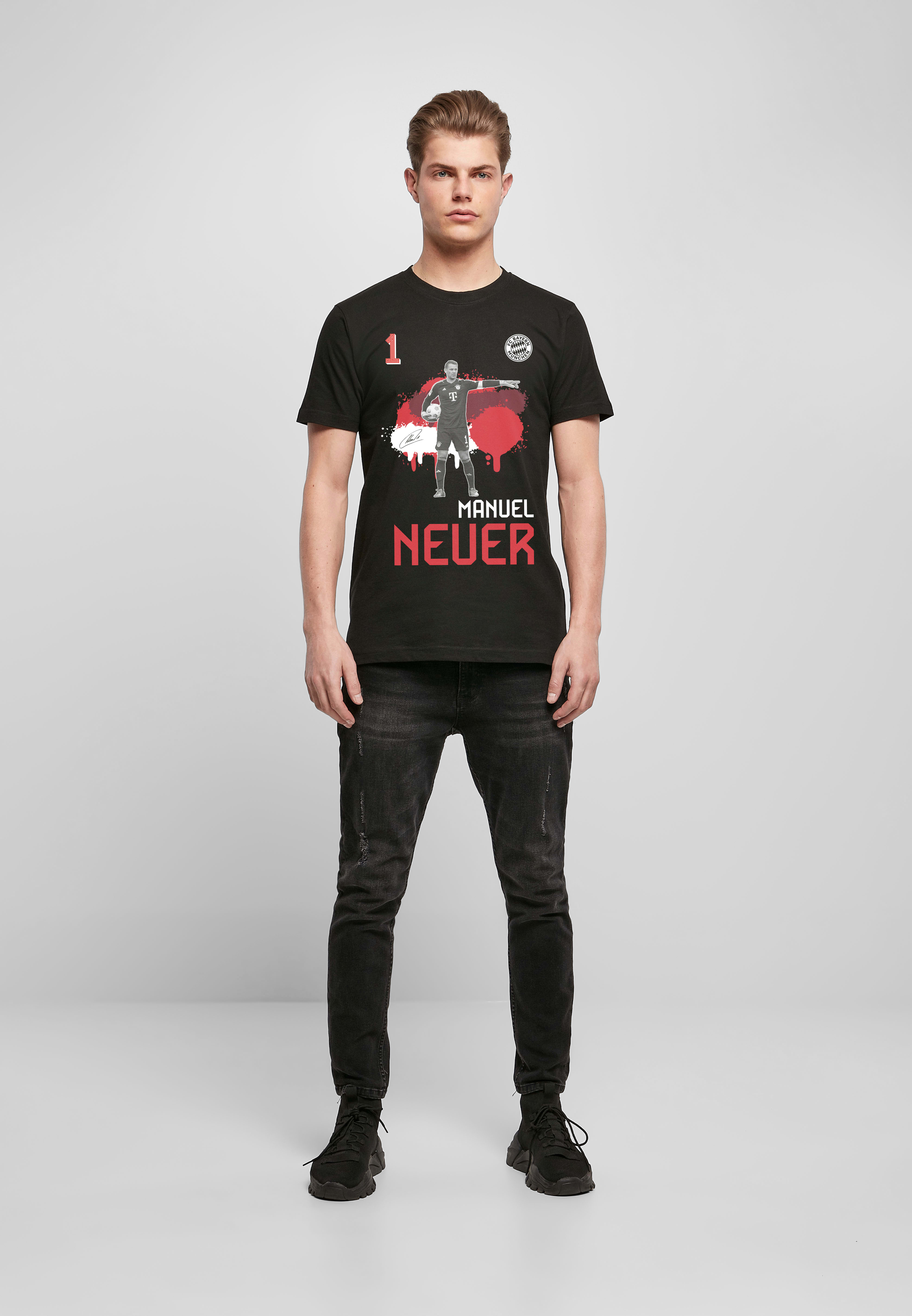 Men Neuer T-shirt black | Official FC Bayern Munich Store